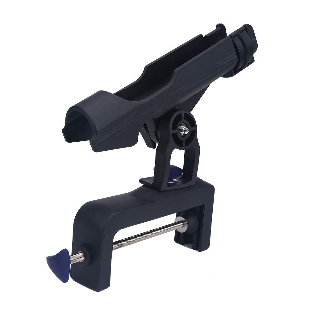 Portable Fishing Rod Holder Stand - Adjustable Fishing Pole Bracket with Non-Slip Grip, Universal Fishing Rod Support for Bank, Boat & Shore Fishing - Ideal for Bass, Trout & Saltwater Anglers