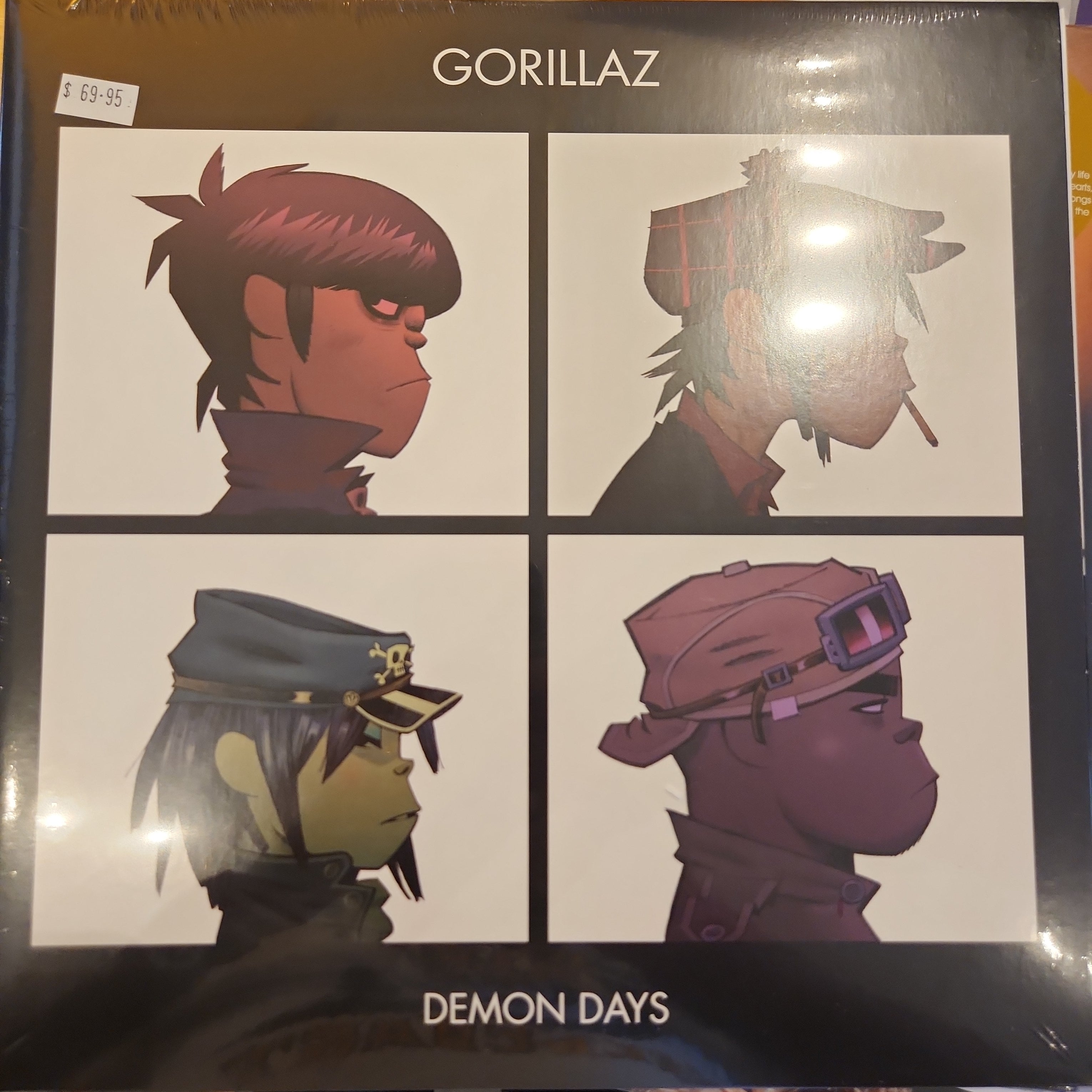 Gorillaz Demon Days Double Vinyl LP Record - Limited Edition 180 Gram Vinyl for Audiophiles & Music Collectors - Perfect for Home Listening, DJ Sets & Vinyl Enthusiasts