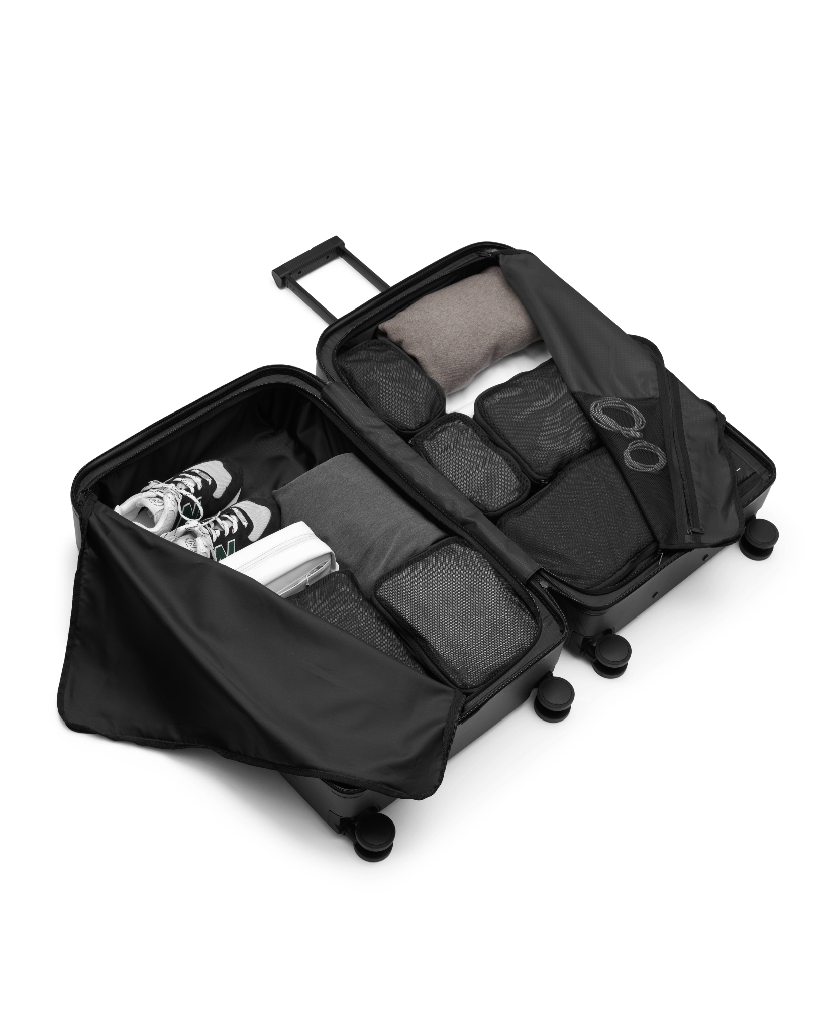 DB Journey Framework Large Check-in Luggage - Spinner Suitcase with TSA Lock for International Travel & Business Trips