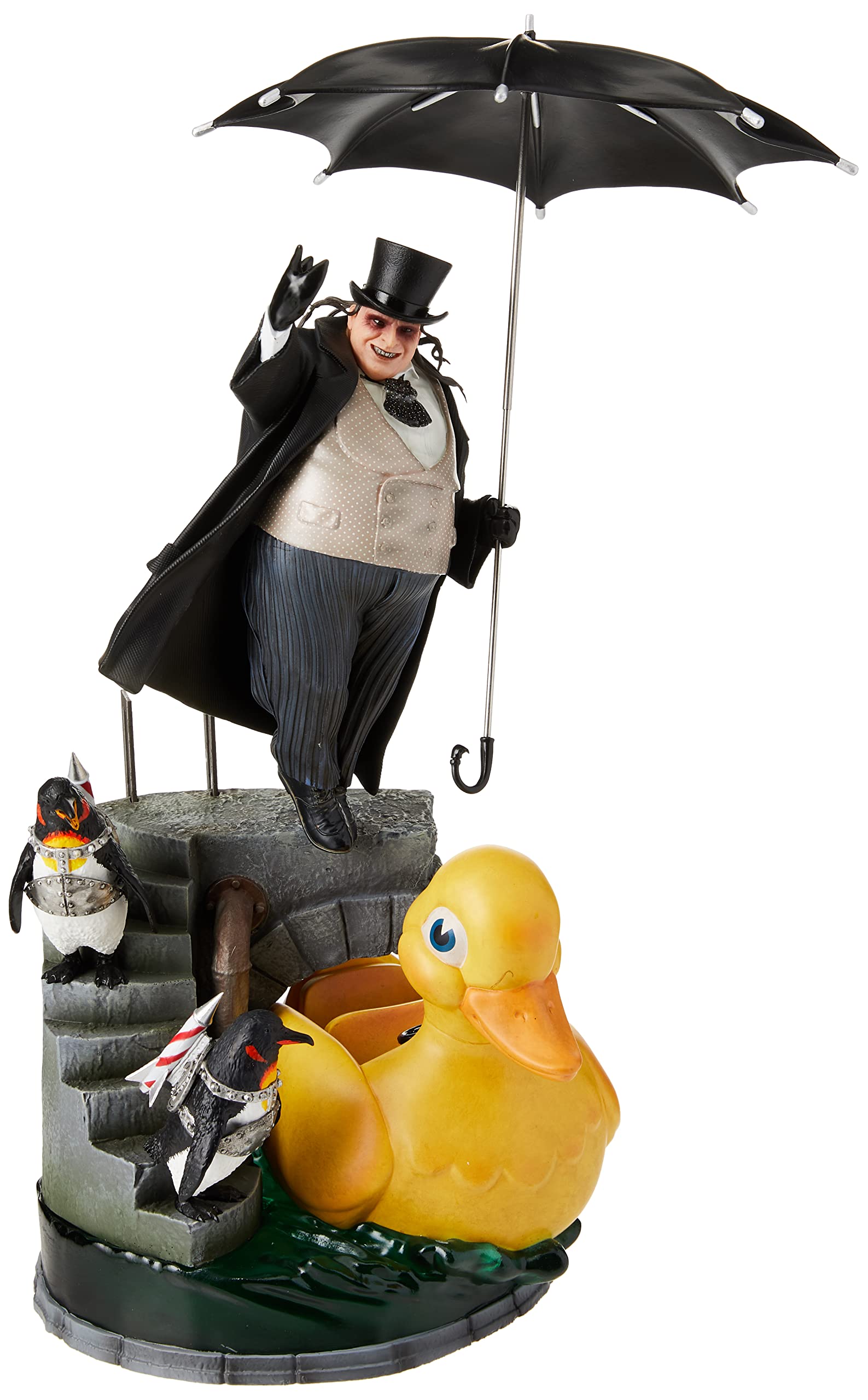 Iron Studios Batman Returns Penguin Deluxe Art Scale 1/10 Statue - DC Comics Collectible Figure for Display & Home Decor