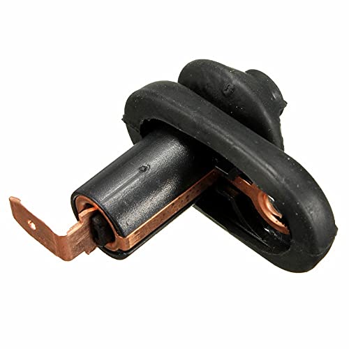 2-Piece Universal Car Lamp Switch - Waterproof Black Interior Door Courtesy Light Push Button for Vehicle - Perfect for DIY Auto Lighting Upgrades & Nighttime Safety