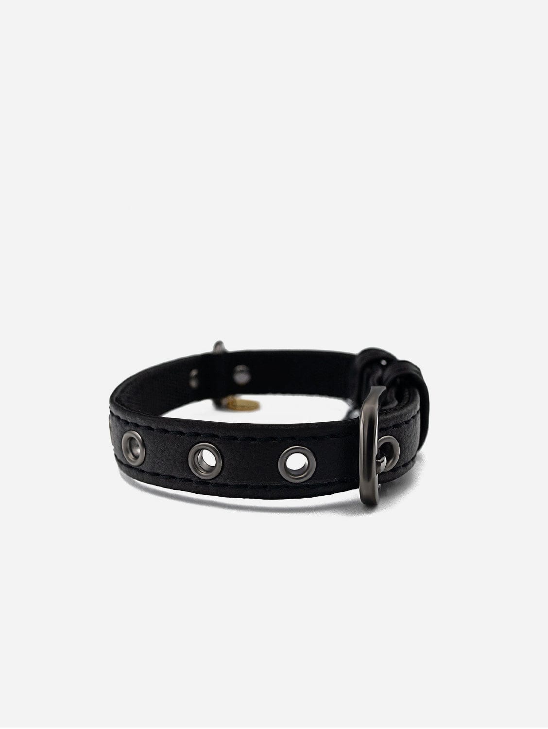 Vegan Leather Dog Collar - Piñatex® Eco-Friendly Pet Collar for Small Medium Large Dogs | Black | Durable & Cruelty-Free | Perfect for Daily Walks, Training & Outdoor Adventures