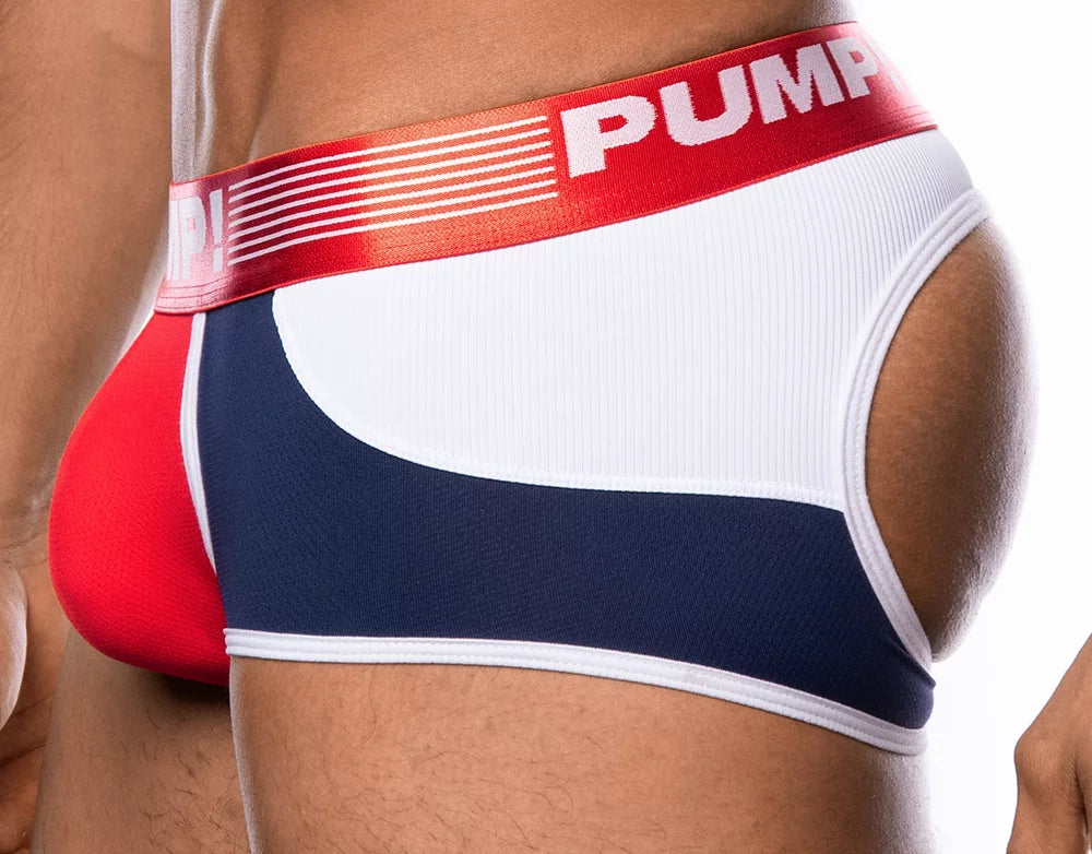 PUMP! Academy Access Mesh Jockstrap Boxer Briefs - Breathable & Supportive Underwear for Gym, Running, Sports & Workout