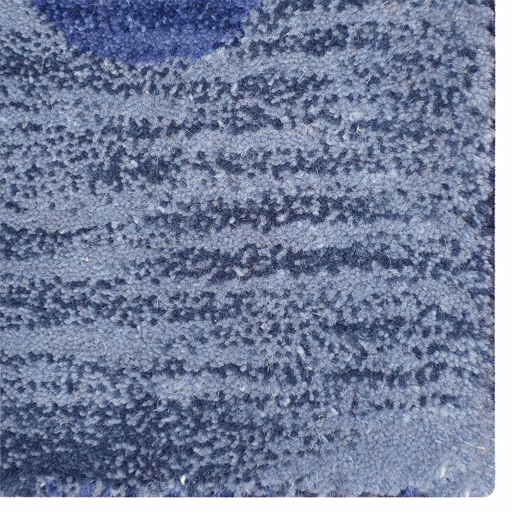 Hand Tufted Wool Area Rug - Soft & Durable Non-Slip Living Room Carpet - Perfect for Bedroom, Nursery, or Office Decor