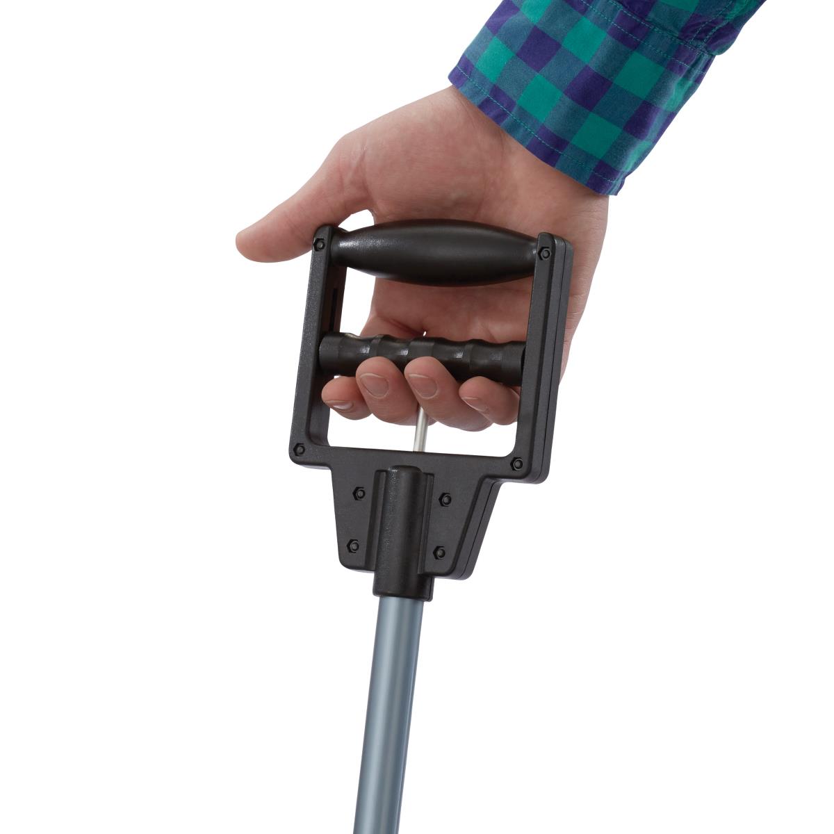 Ultra Reacher Grabber Tool - 31 Inch Extendable Pickup Stick (Blue) - Perfect for Elderly, Disabled & Home Organization - Reaches High Shelves, Picks Up Trash & Grabs Items Without Bending