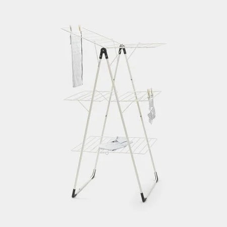 23 Meters Foldable Drying Rack Tower - Space Saving Laundry Clothes Hanger for Indoor & Outdoor Use - Perfect for Apartments, Camping, and Small Spaces