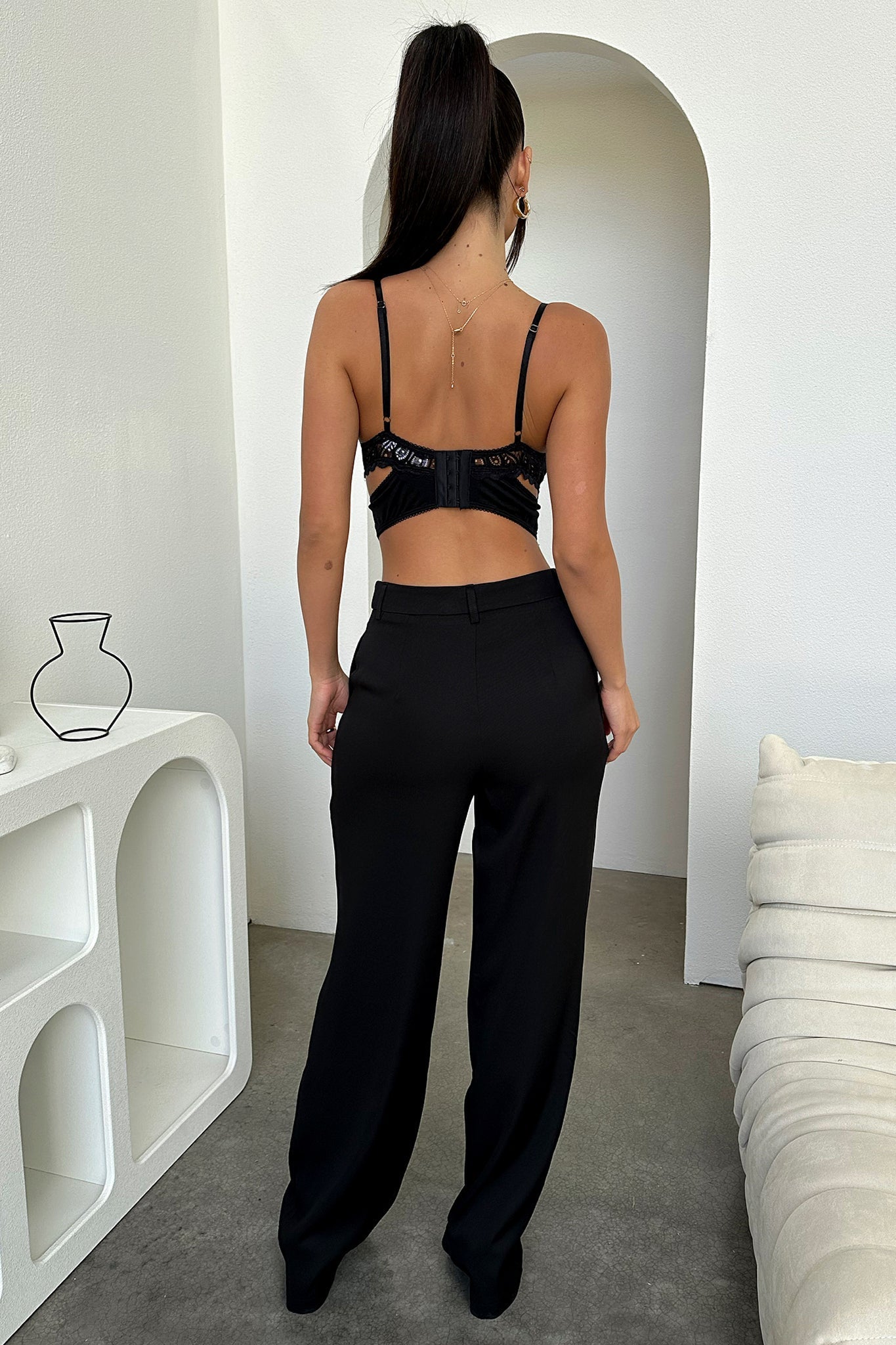 Joelle Top - Women's Black Blouse for Casual Wear & Office Outfits | Trendy & Comfortable