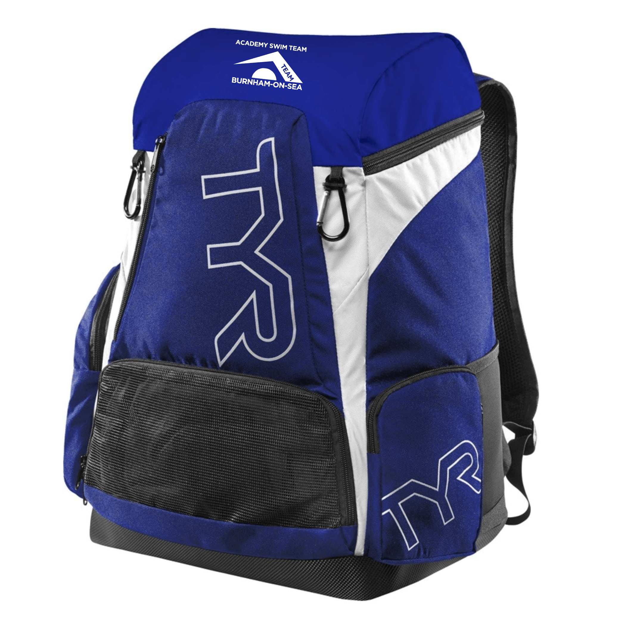 Burnham on Sea Academy Swim Team Backpack - Durable Waterproof Sports Bag for Swimming Gear & Equipment - Perfect for Swim Meets, Training & Travel
