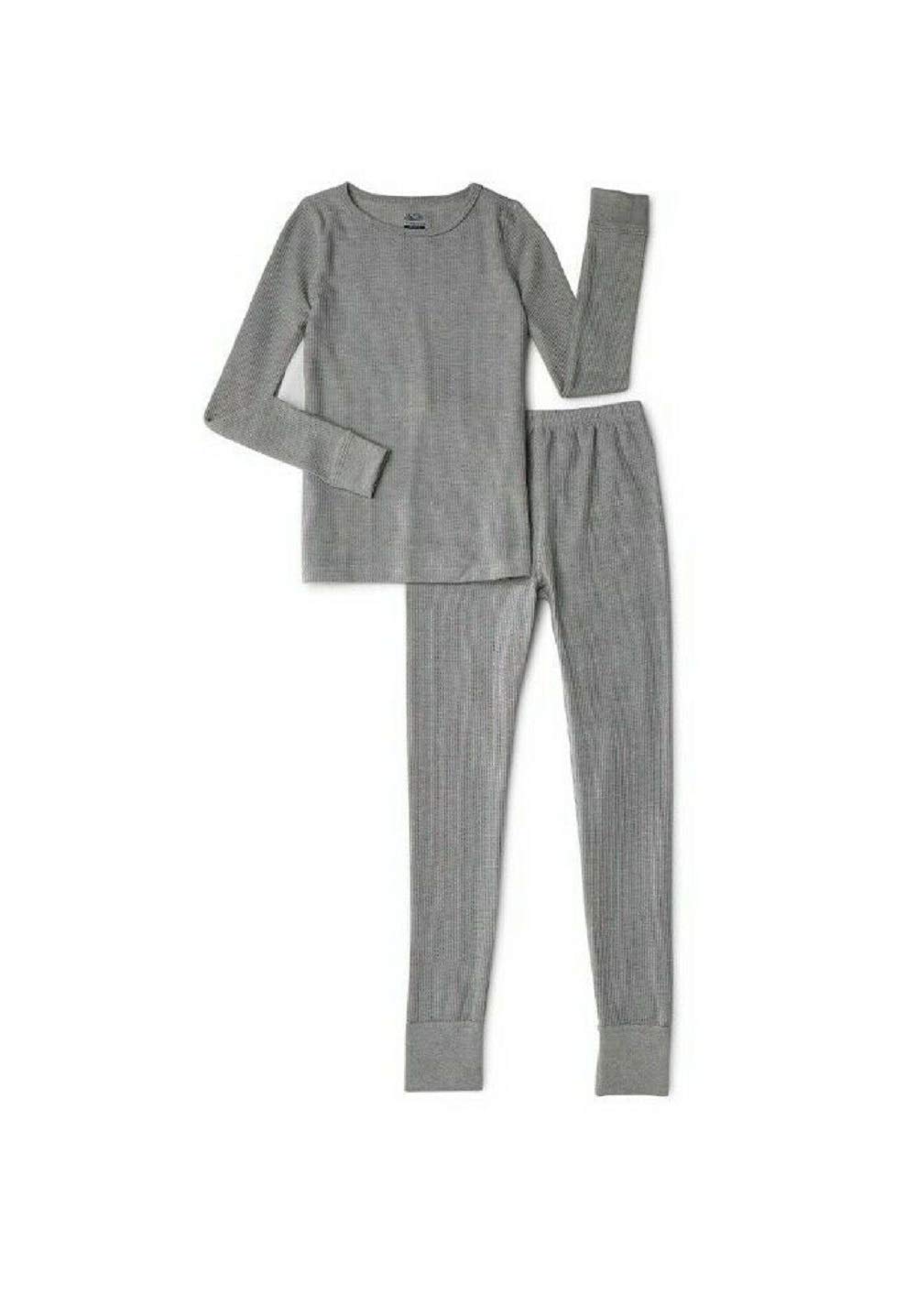 Fruit of the Loom Girls' Soft Waffle Thermal Underwear Set - Warm Winter Base Layer for Kids - Perfect for Cold Weather, School, and Outdoor Activities