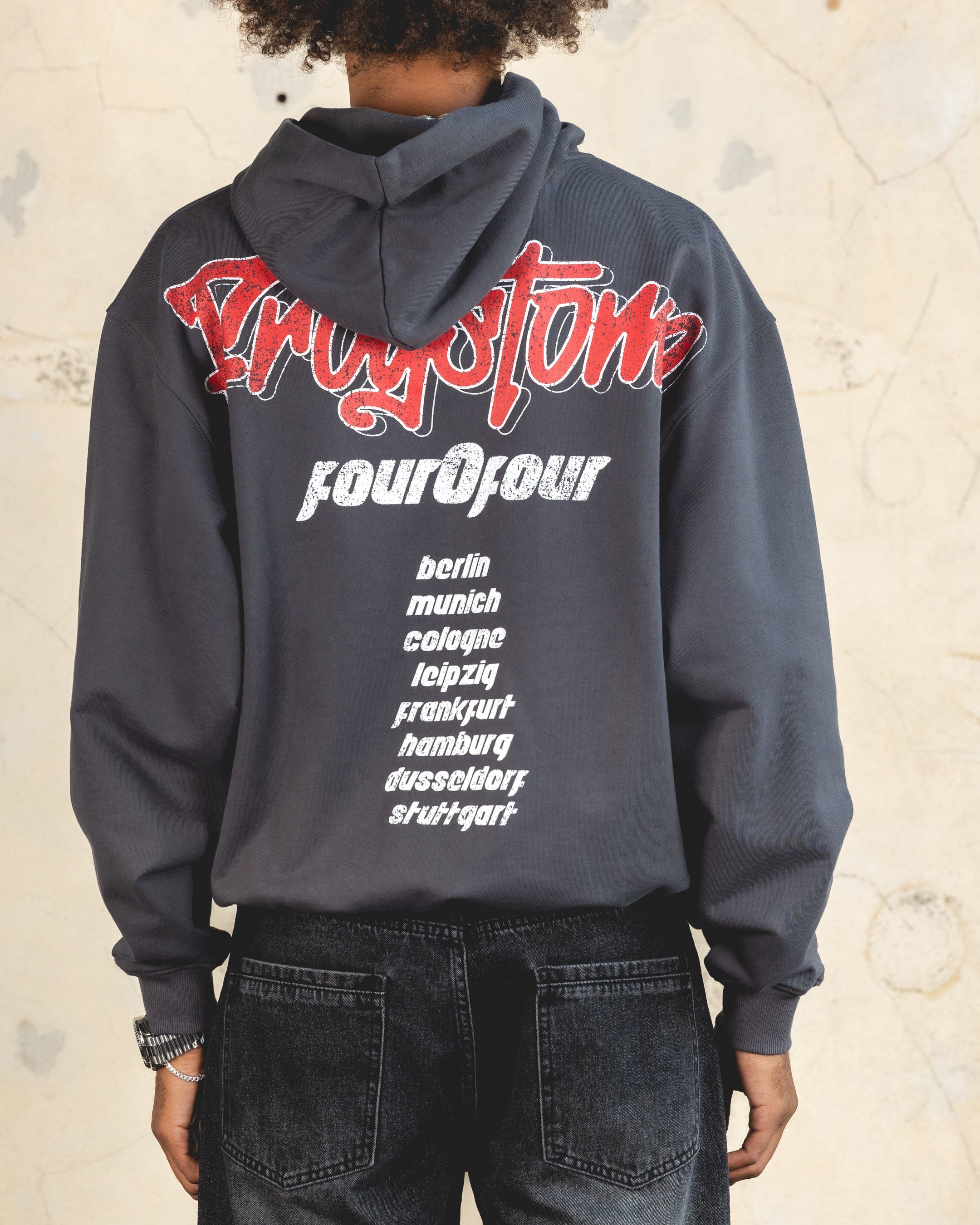 404 Dragon Hoodie Charcoal - Stylish Men's Graphic Pullover Hooded Sweatshirt for Streetwear & Gaming Enthusiasts