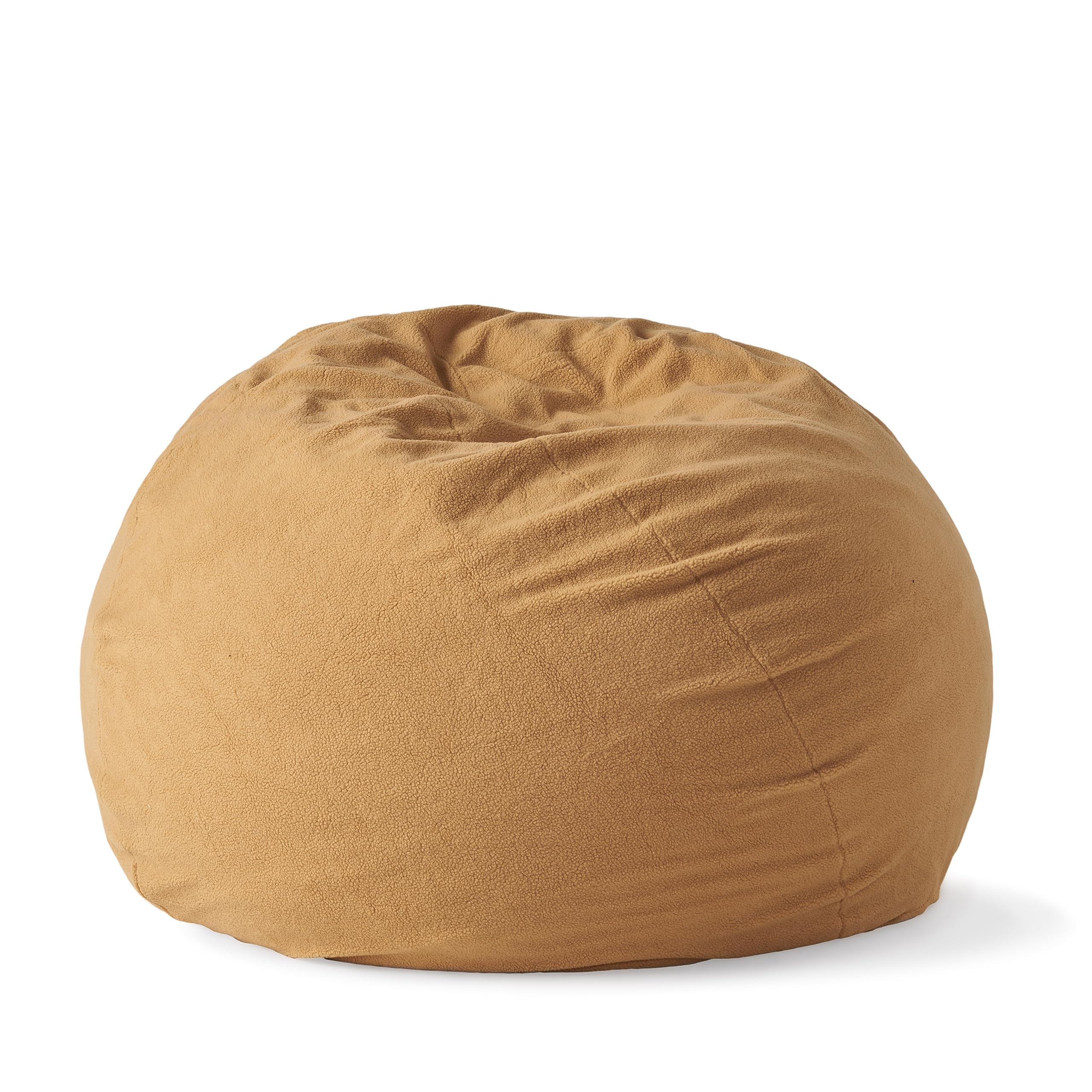 Christopher Knight Home Yellow Bean Bag Chair - Ultra Soft & Comfortable for Kids, Teens & Adults - Perfect for Living Room, Bedroom, Dorm & Game Room