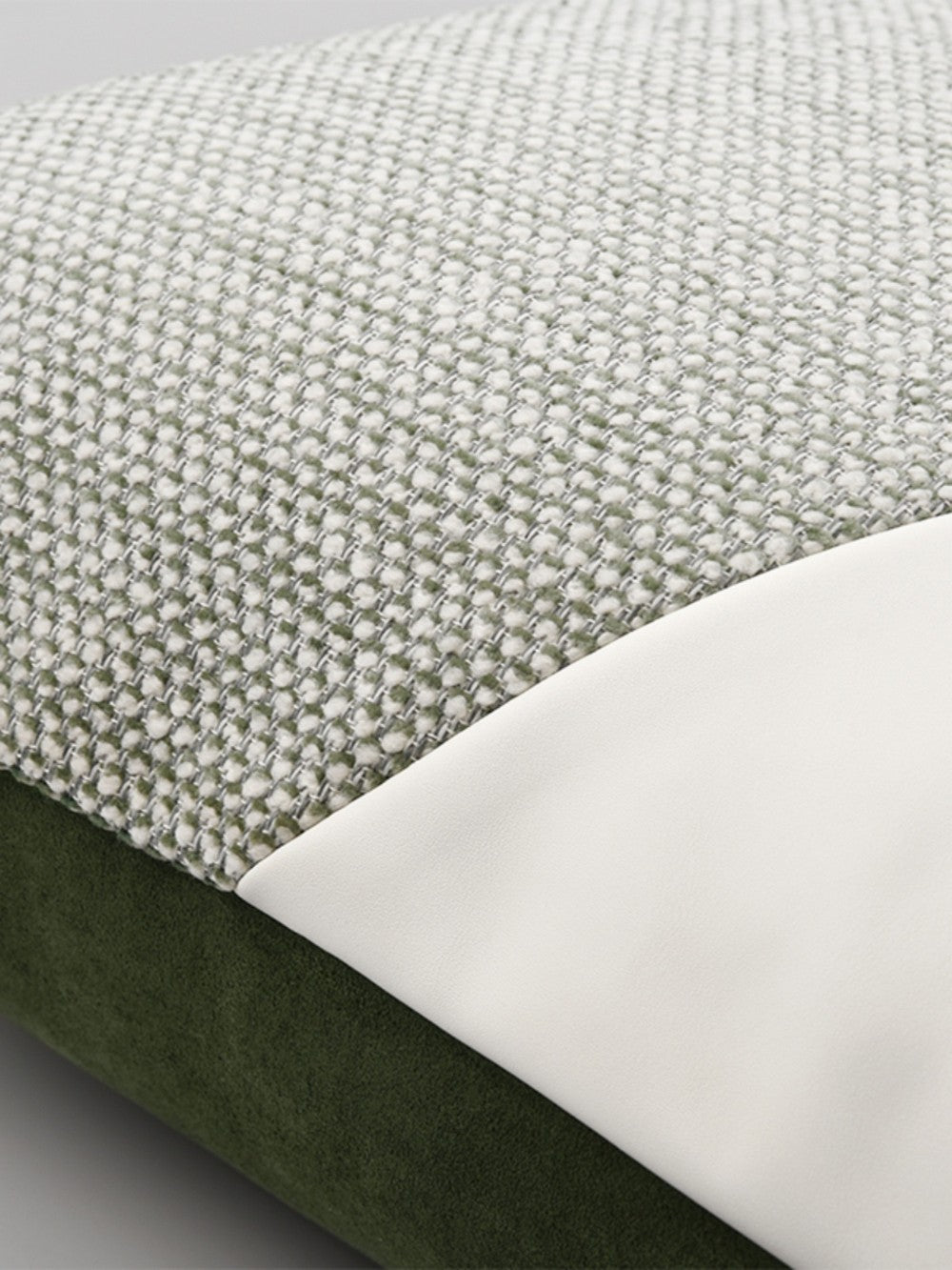 Modern Abstract Decorative Throw Pillows for Couch & Sofa - Green & White Large Living Room Pillow Covers - Perfect for Home Decor, Accent Seating & Cozy Comfort