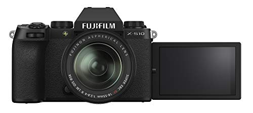 Fujifilm X-S10 Mirrorless Digital Camera with 26.1MP APS-C Sensor | 5-Axis IBIS | 4K Video | Compact & Lightweight for Travel, Vlogging & Photography