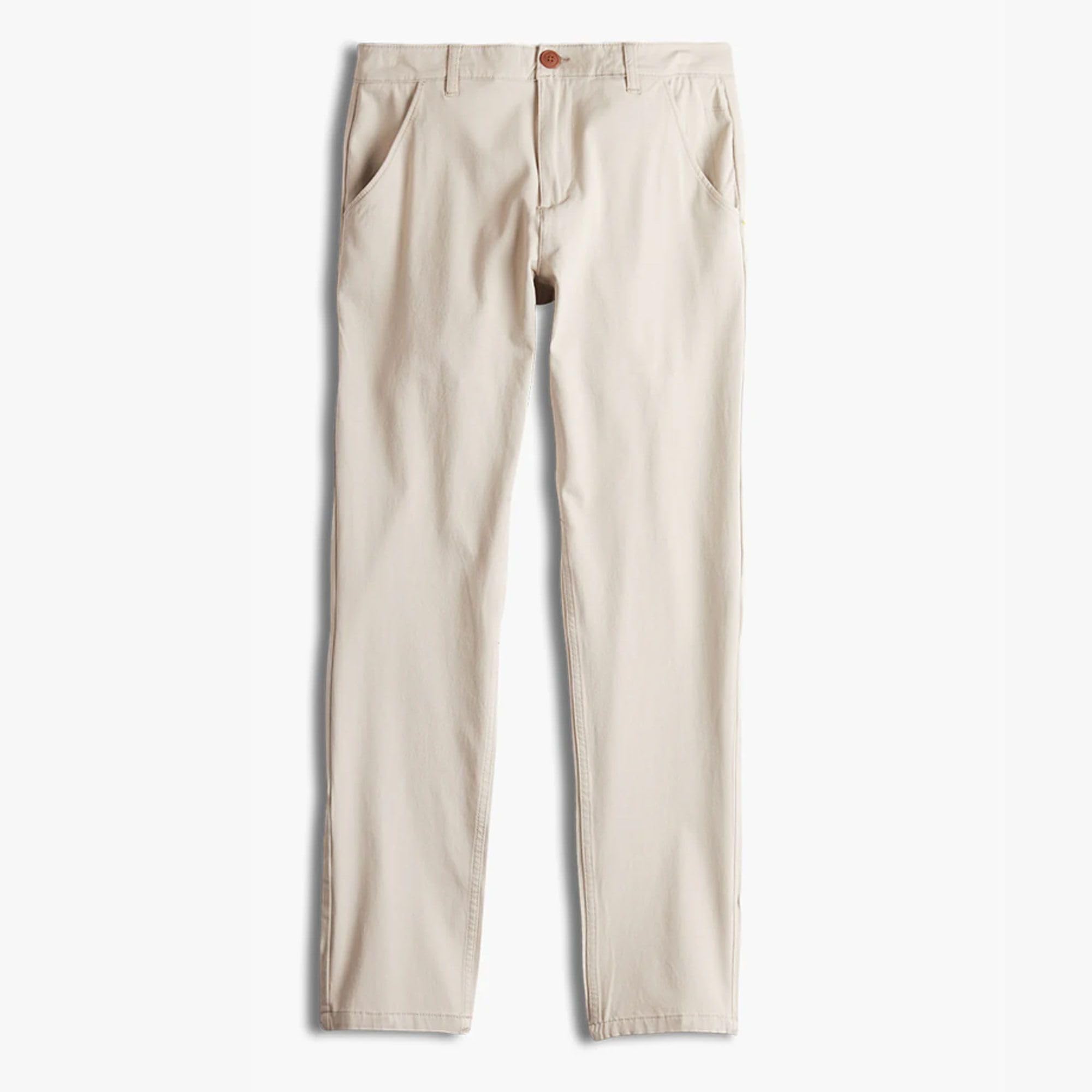 Men's Ultra-Stretch Classic Fit Light Khaki Chino Pants | Comfortable & Stylish Casual Wear for Work, Travel & Everyday Use | Mugsy Teddy’s Collection