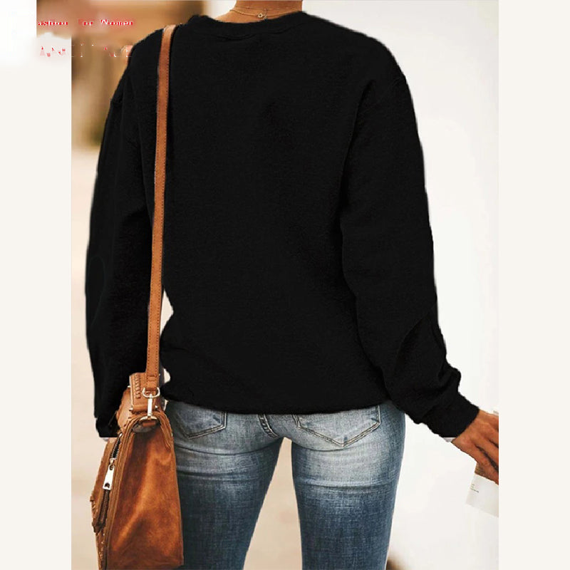 Halloween Print Sweatshirt - Cozy Pullover for Women & Men | Perfect for Costume Parties, Trick or Treating & Fall Outfits