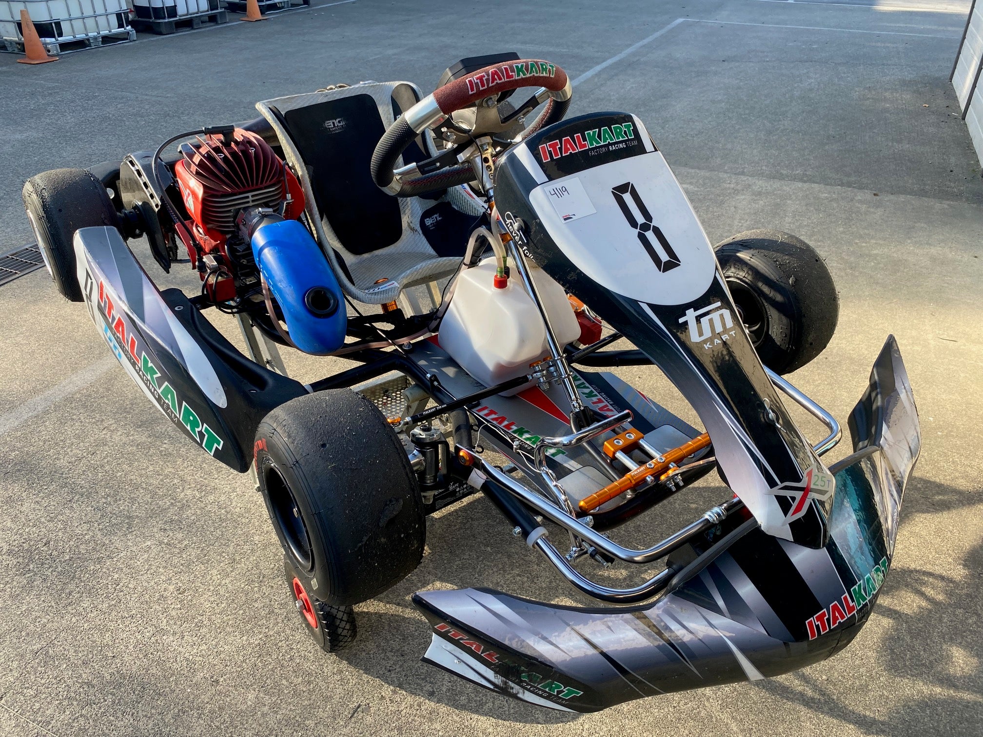 2022 Italkart Cadet Laguna with X60 Engine - High-Performance Racing Kart for Competitive Track Use & Professional Karting Events