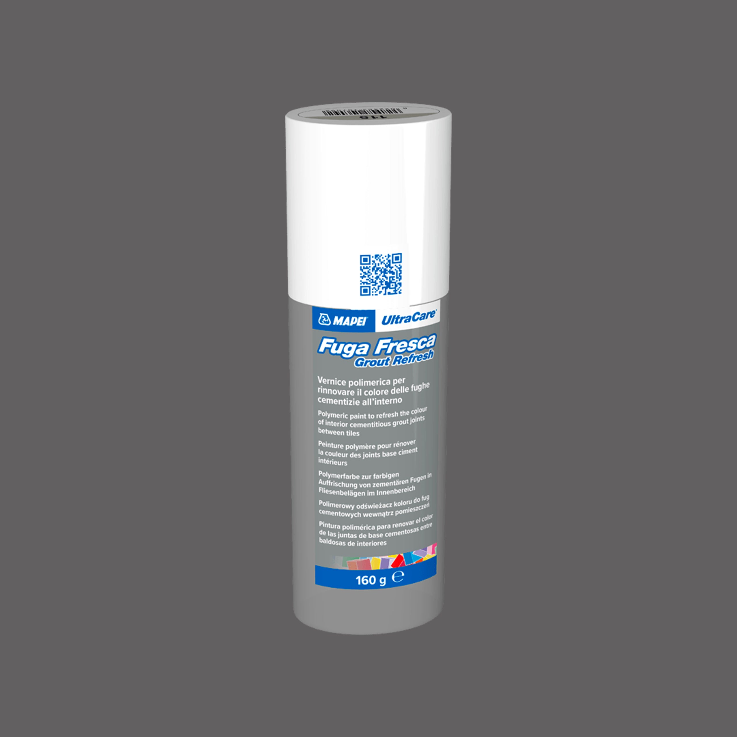 Mapei Ultracare Fuga Fresca London Grey 119 - Premium Grout for Tile and Stone - Perfect for Bathroom, Kitchen, and Shower Renovations