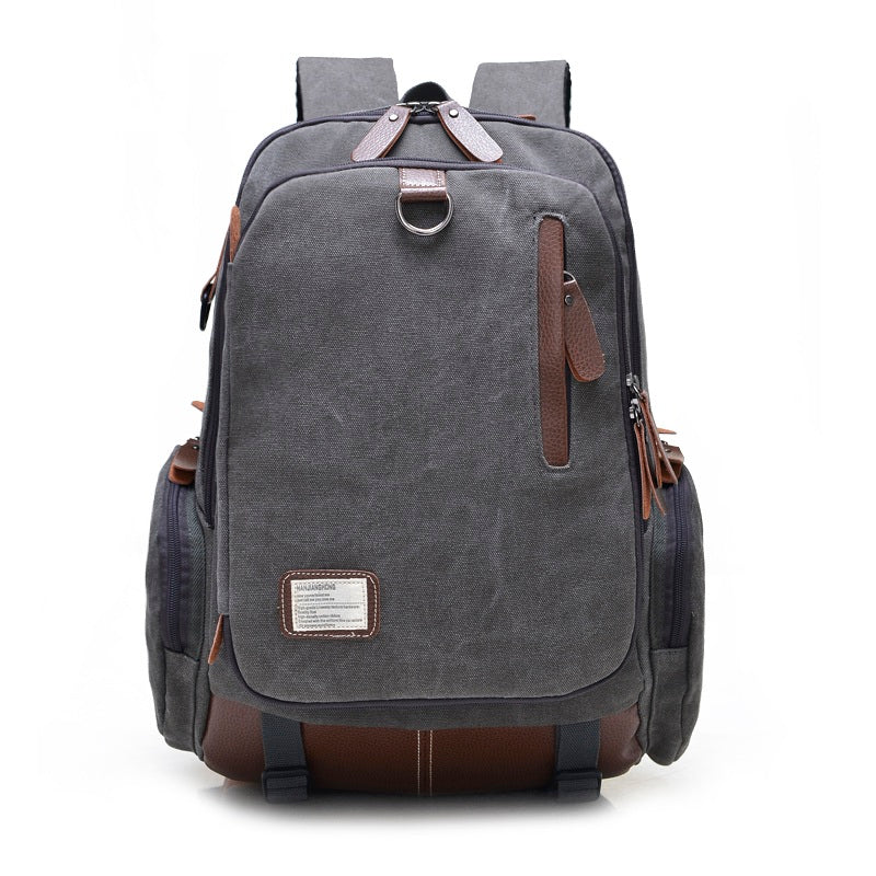 Durable 16-Inch Canvas Laptop Backpack for Travel & Work | Water-Resistant College School Backpack | Perfect for Commuting, Business Trips & Daily Use