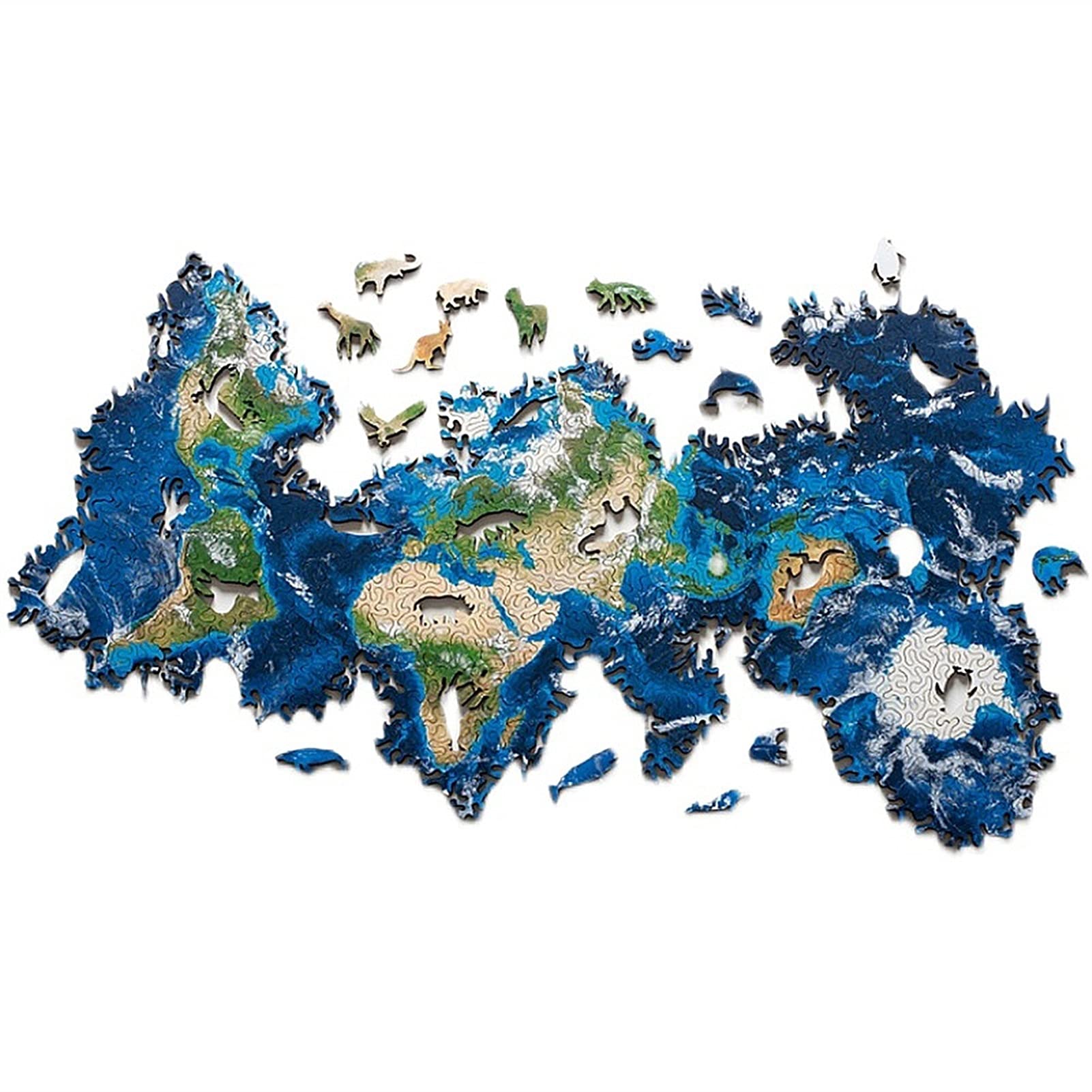 441-Piece Earth Puzzle for Adults & Kids – Super Difficult Infinite Earth Jigsaw Puzzle – Brain Challenge & Intelligence Toy – Perfect Gift Idea for Family Game Night & Educational Play