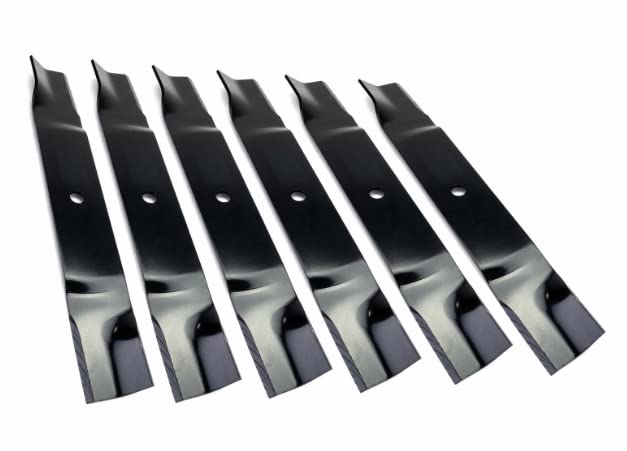 6 Pack Replacement Lawn Mower Blades for Cub Cadet 60