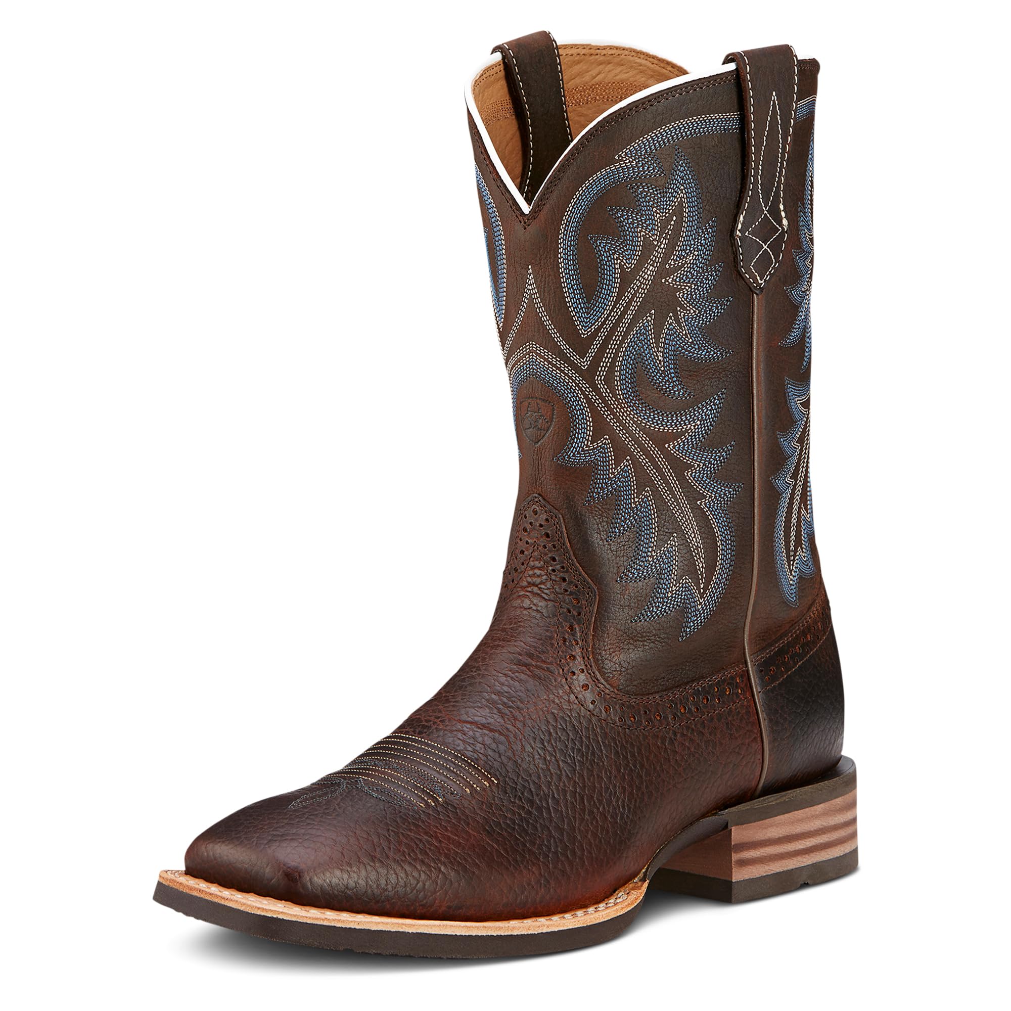 Ariat Men's Quickdraw Western Boot - Durable Cowboy Boots for Riding, Work & Casual Wear | Comfortable & Stylish for Ranch, Rodeo & Everyday Use