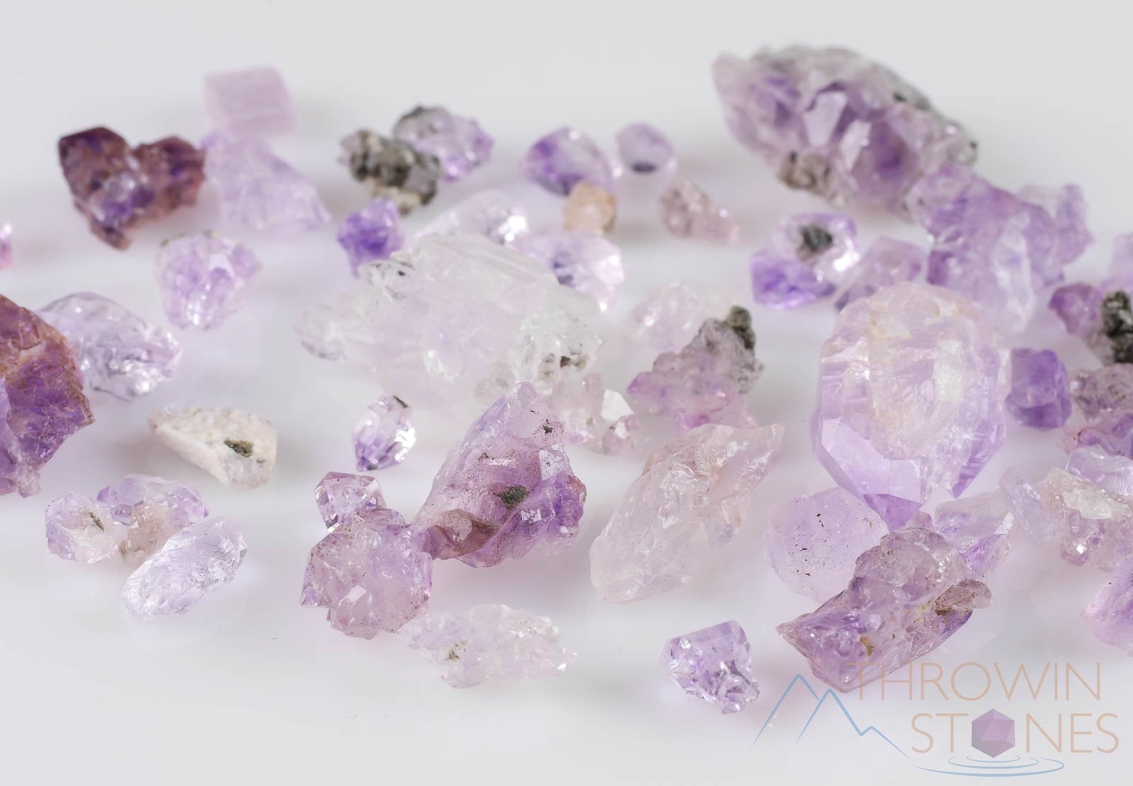 Natural Raw Amethyst Crystals for Jewelry Making, Healing Stones, Birthstone Gifts - Bulk Wholesale Gemstones for DIY Crafts, Meditation & Spiritual Use (E0006)
