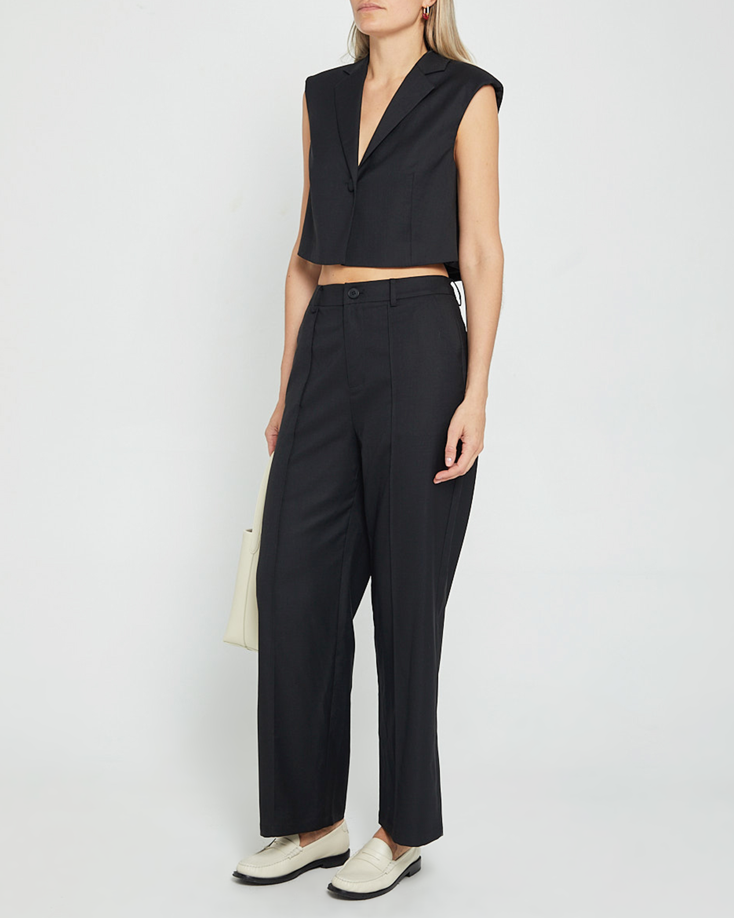 Stassi Set C23Wst33027 - Stylish Black Women's Outfit for Casual Wear & Evening Events | Perfect for Date Nights, Parties & Office Wear