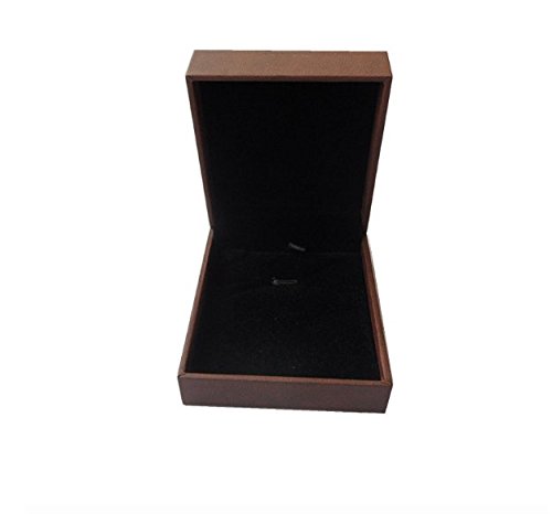 WOIWO Jewelry Gift Box - Premium Packaging for Earrings, Necklaces, Rings & Nails (Coffee Color) - Perfect for Jewelry Storage, Gifting & Retail Display