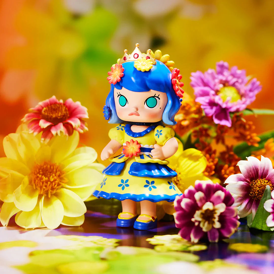 POP MART Molly x Mika Ninagawa Flower Dreaming Series Blind Box Collectible Figure - Cute Anime Character for Home Decor, Office Display & Gift Giving