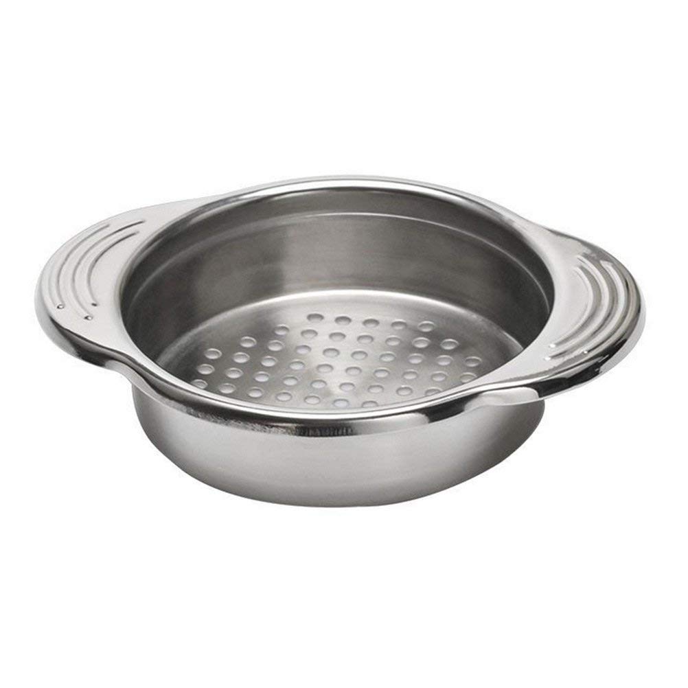 WSNM 2-Pack Stainless Steel Can Drainer & Strainer - Tuna Can Oil Press, Squeezer & Opener - Multi-Functional Kitchen Tool for Draining Oil from Canned Tuna, Sardines & Vegetables - Perfect for Meal Prep & Camping Cooking