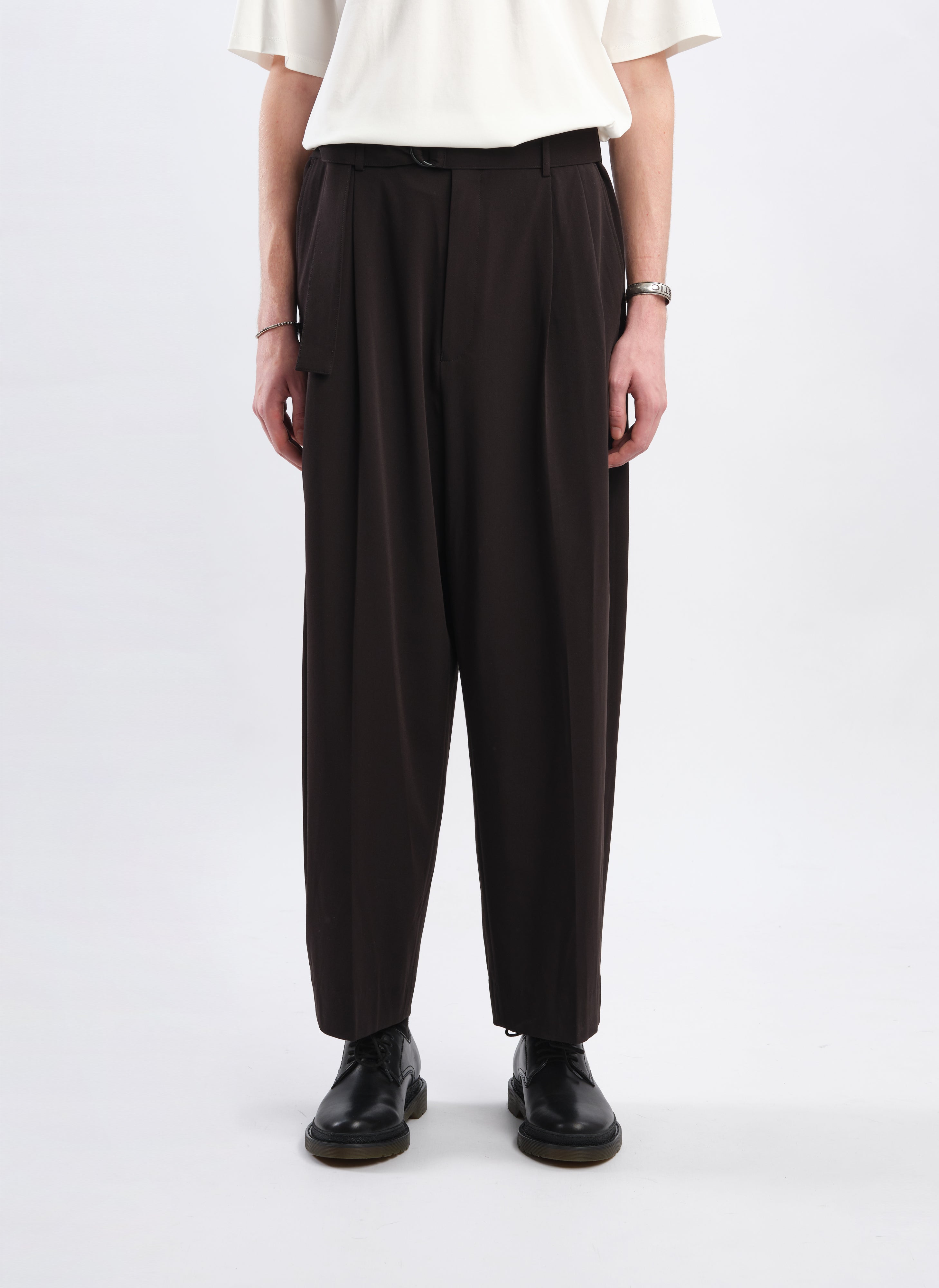 Stylish Tencil Cotton Polyester Spandex Wide Leg Pants for Women - Comfortable Stretch Lounge & Work Pants for Casual Wear & Office Outfits