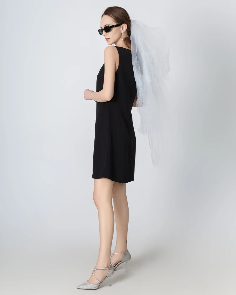 40 Momme A-Line Silk Dress for Women - Elegant & Luxurious Formal Evening Gown - Perfect for Weddings, Parties & Special Occasions