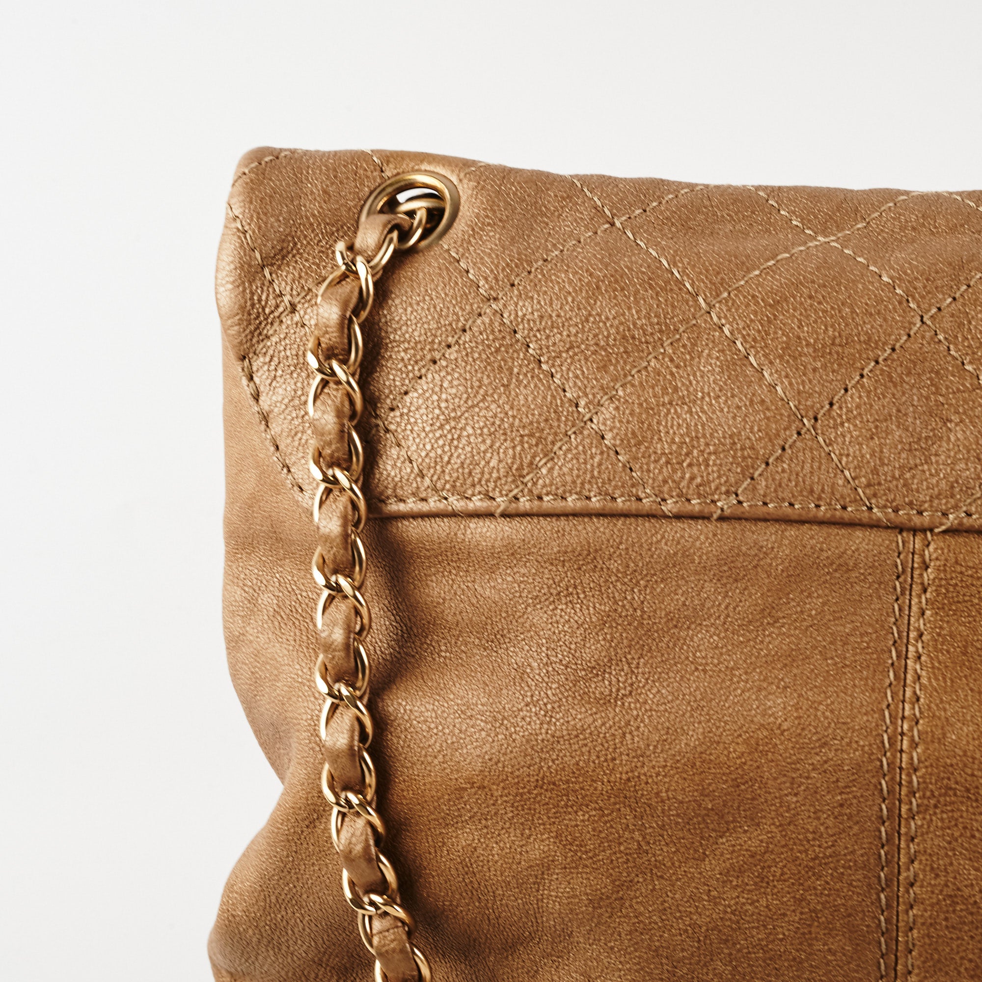 Chanel Classic Flap Shoulder Bag in Sand Beige - Timeless Luxury Handbag for Women | Perfect for Work, Evening Events & Everyday Use
