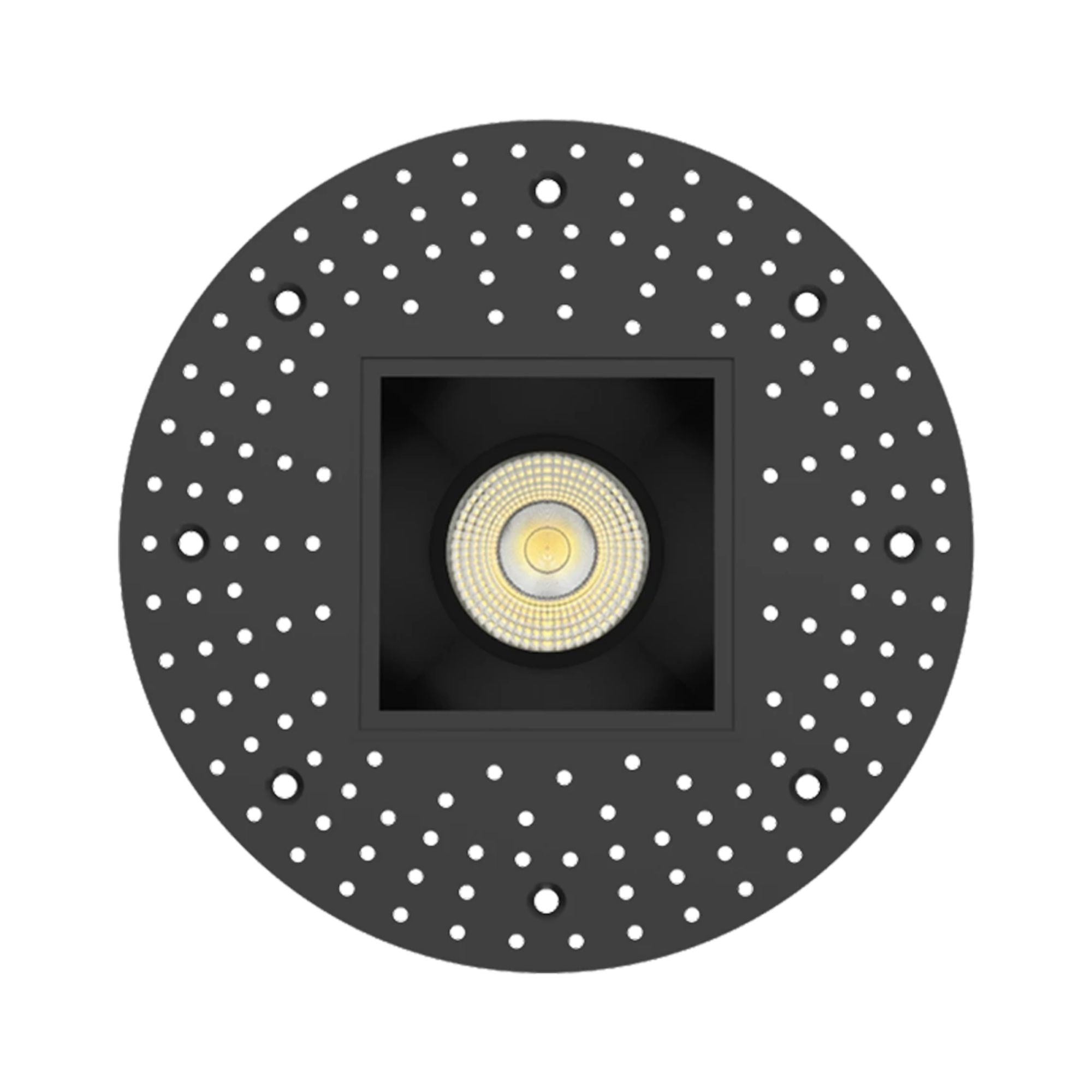3 Pack Black Square Trimless Recessed Downlight - 15W LED, 1250 Lumens, 5 CCT Adjustable - Perfect for Living Room, Kitchen & Bedroom Lighting