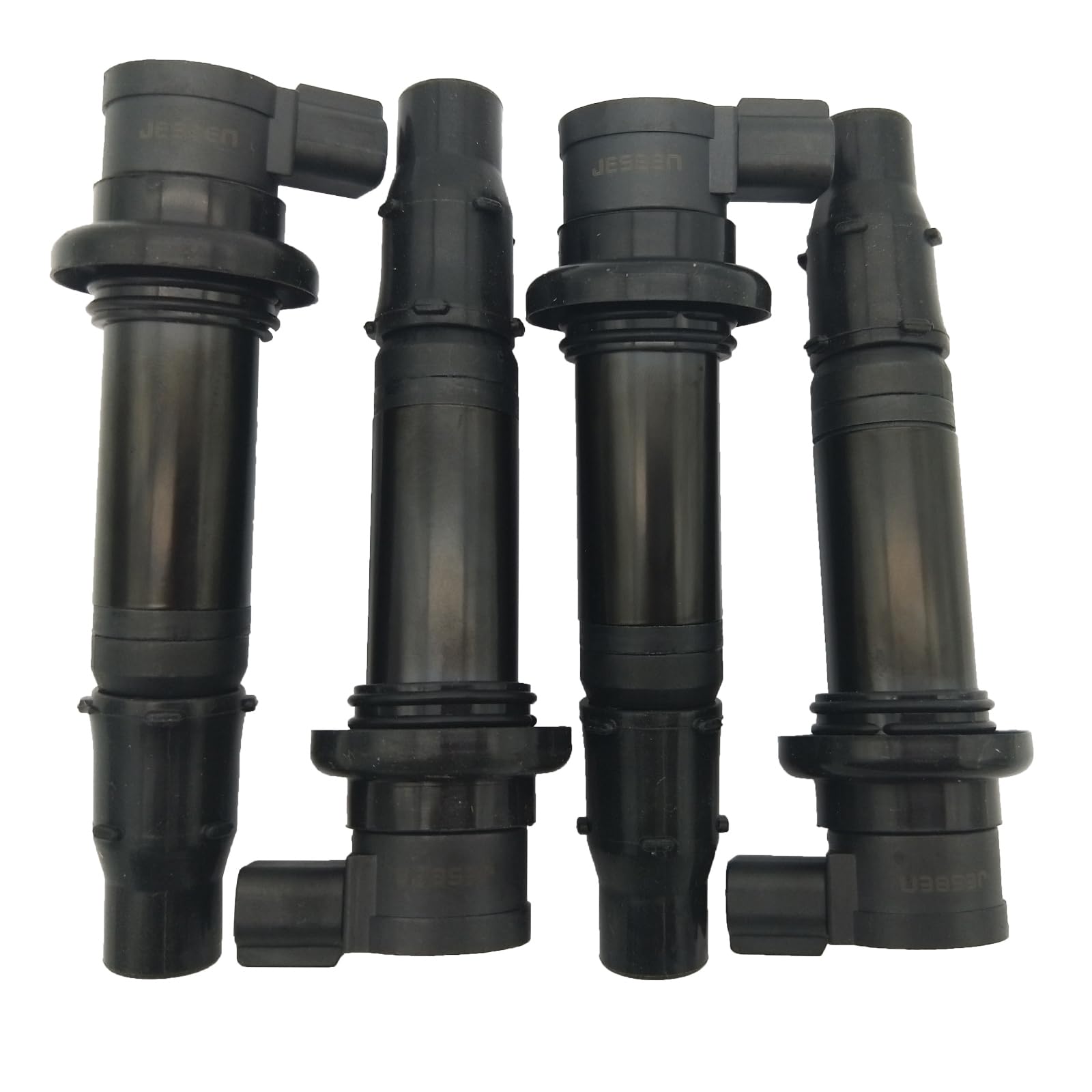 4Pcs Ignition Coil Replacement for Yamaha FZ1 FZS1 Vmax 1700 YZF-R1 YZF-R6 YZF-R6S - Compatible with 5VY-82310-00-00 - High Performance Motorcycle Engine Parts for Smooth Acceleration & Reliable Starts