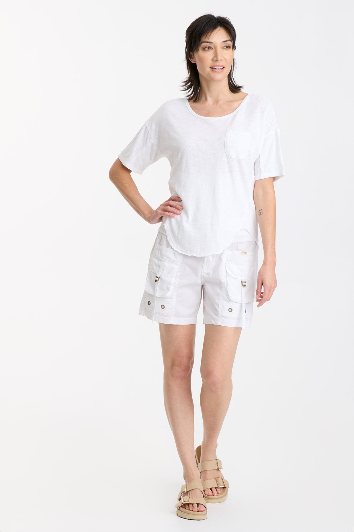 Duvall Tee White - Soft Cotton T-Shirt for Men & Women | Casual Comfort Fit | Perfect for Everyday Wear, Gym & Outings