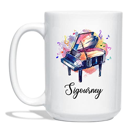Piano White Mug