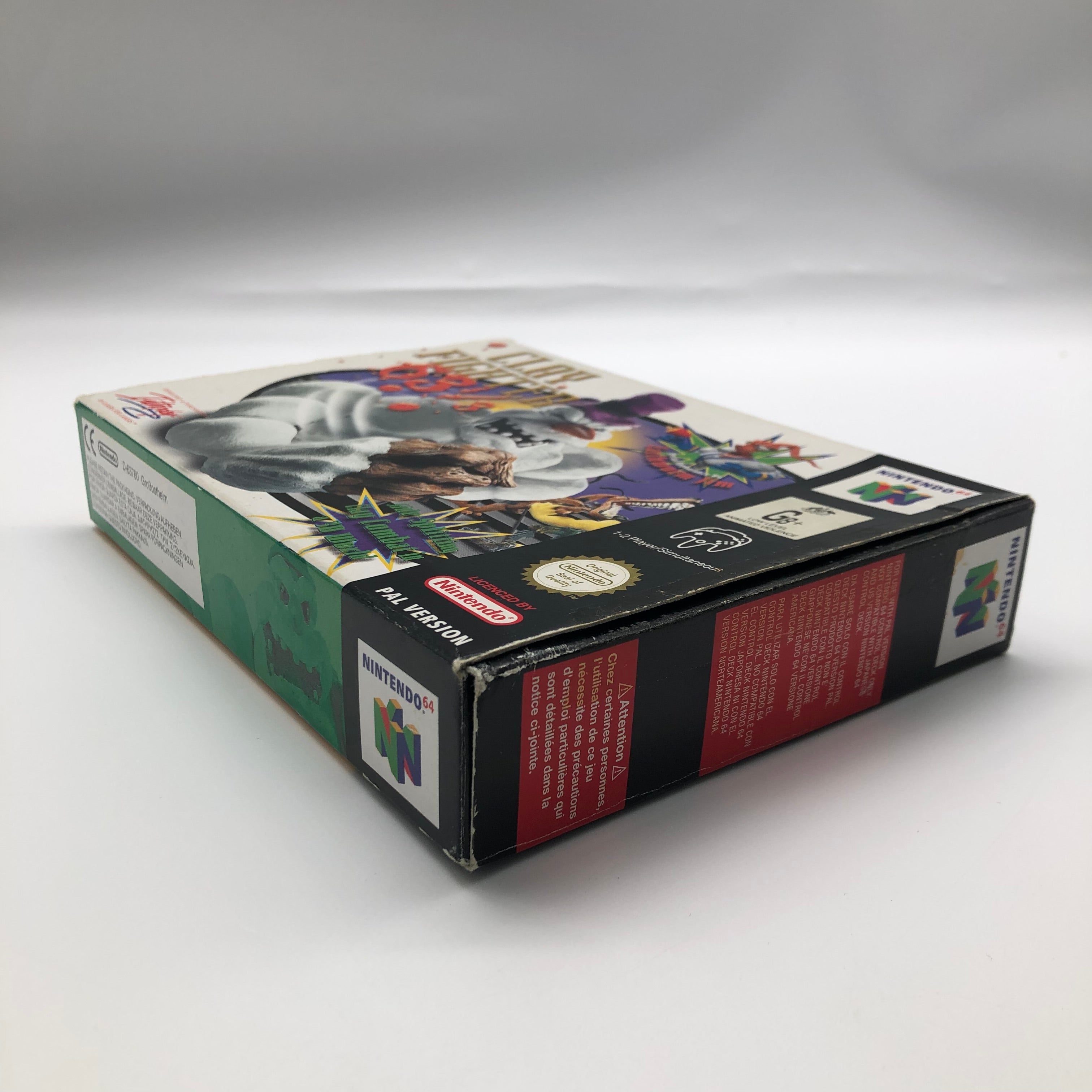 Clay Fighter 63 ⅓ - Complete Boxed Nintendo 64 (N64) Game - PAL Version - Perfect for Retro Gaming Collectors & Nintendo Enthusiasts