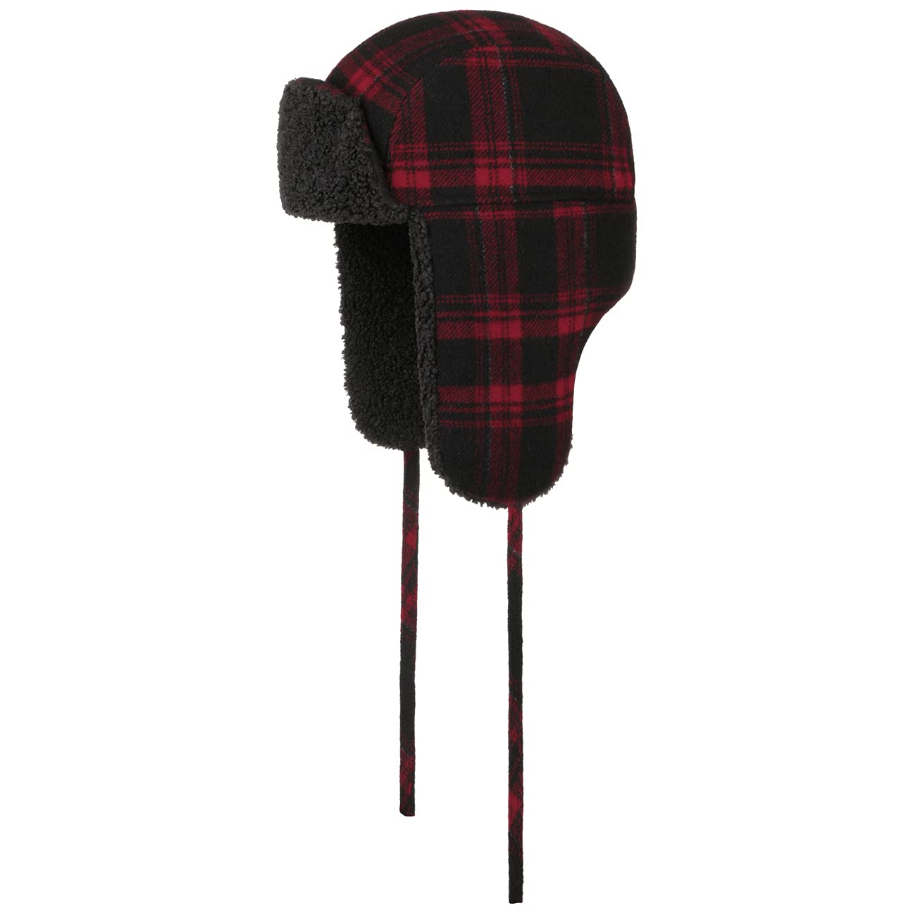Stetson Country Check Lapeer Trapper Hat for Women & Men - Warm Winter Beanie with Ear Flaps, Outdoor Hunting & Snow Activities