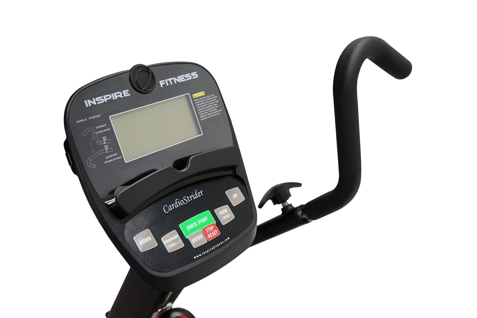Inspire CS2.5 Cardio Strider - Compact Elliptical Trainer for Home Gym, Low Impact Exercise Machine for Weight Loss & Full Body Workout - Perfect for Small Spaces & Apartment Fitness