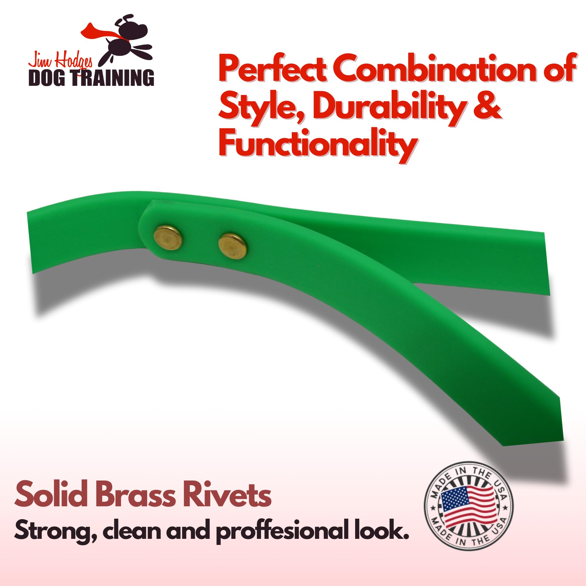 Premium Biothane Gummy Dog Leash - 6FT Waterproof & Weatherproof Training Leash for Small, Medium & Large Dogs | Durable Pet Walking Accessory for Outdoor Adventures, Hiking & Daily Walks