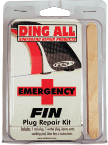 Ding All FCS Plug Repair Kit (2 Plugs) - Surfboard Fin Repair Kit for FCS Fins - Perfect for Surfing, SUP & Water Sports
