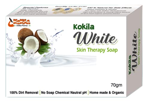 Best White Skin Therapy Soap for Brightening & Glowing Skin - Natural Skin Whitening & Lightening Bar - Perfect for Daily Face & Body Cleansing, Acne Treatment & Dark Spot Removal
