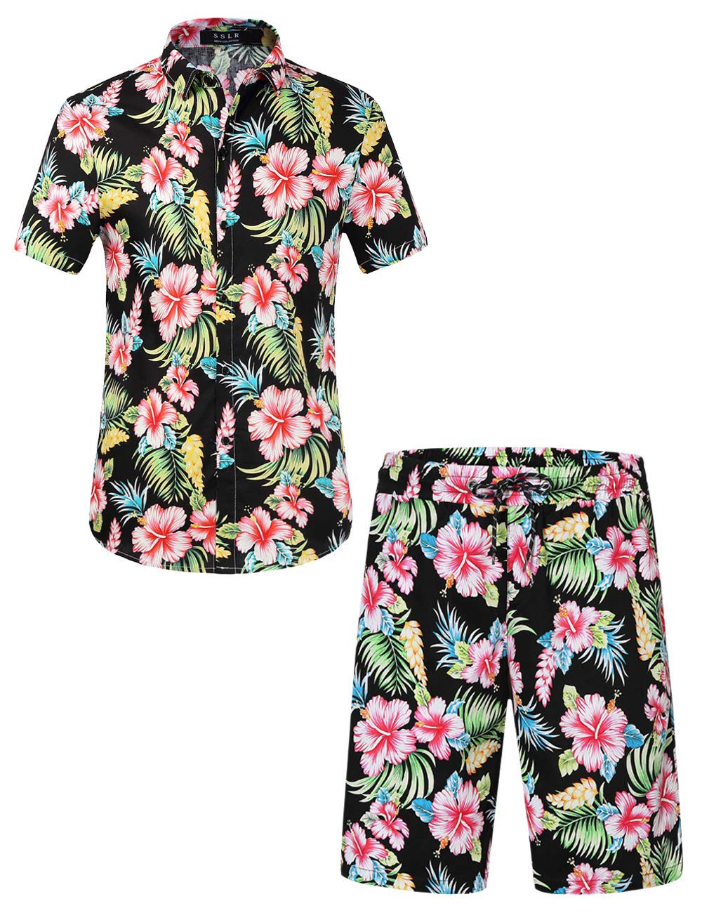 Men's Hawaiian Shirts & Suits - Short Sleeve Casual Button Down Shirts for Men | Beach Party, Summer Vacation & Tropical Outfit