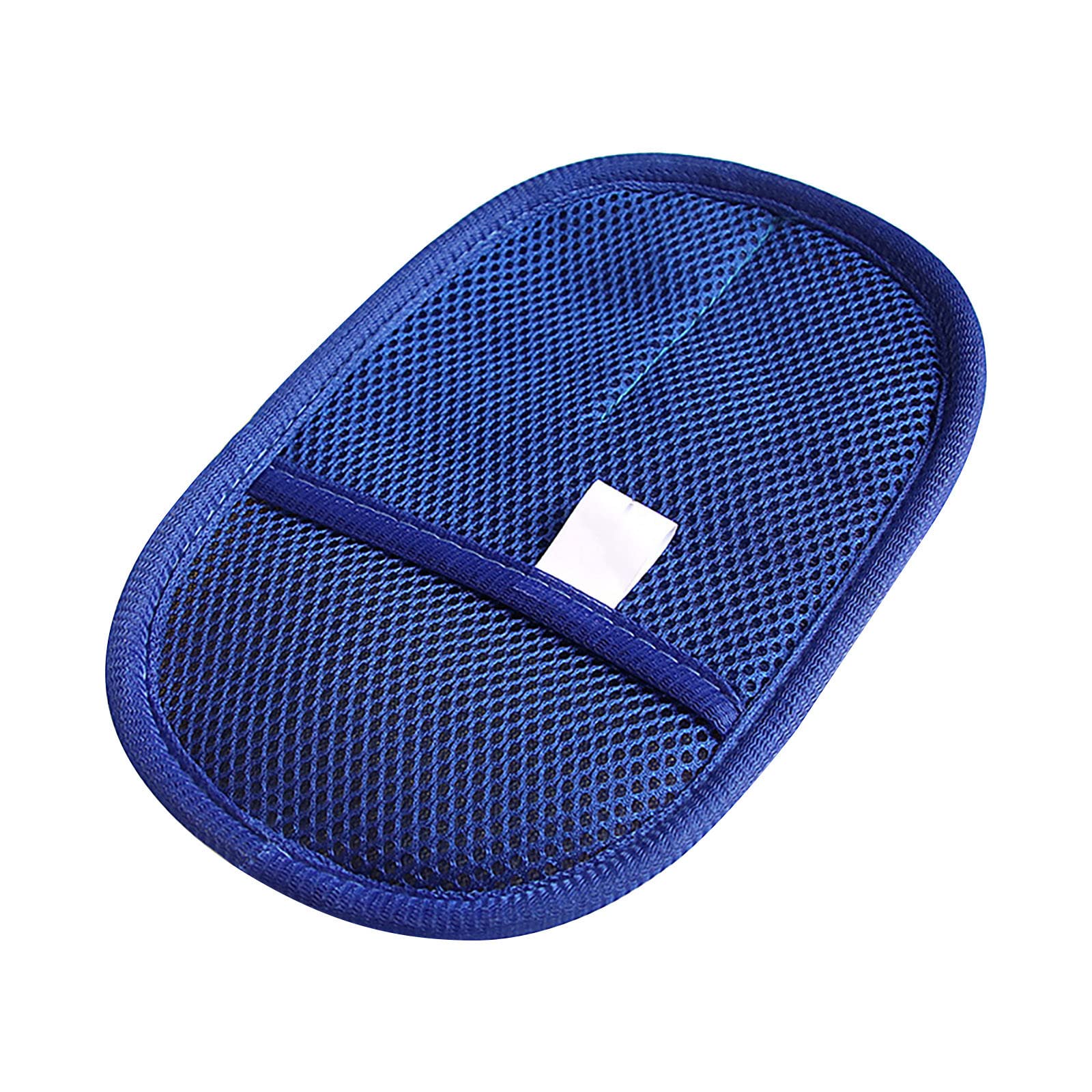 Premium Lambs Wool Car Wash Mitt - Ultra Soft & Scratch-Free Short Pile for Gentle Detailing | Dog-Friendly Car Protector (Blue, One Size) | Perfect for Hand Washing Vehicles & Pet-Friendly Auto Care