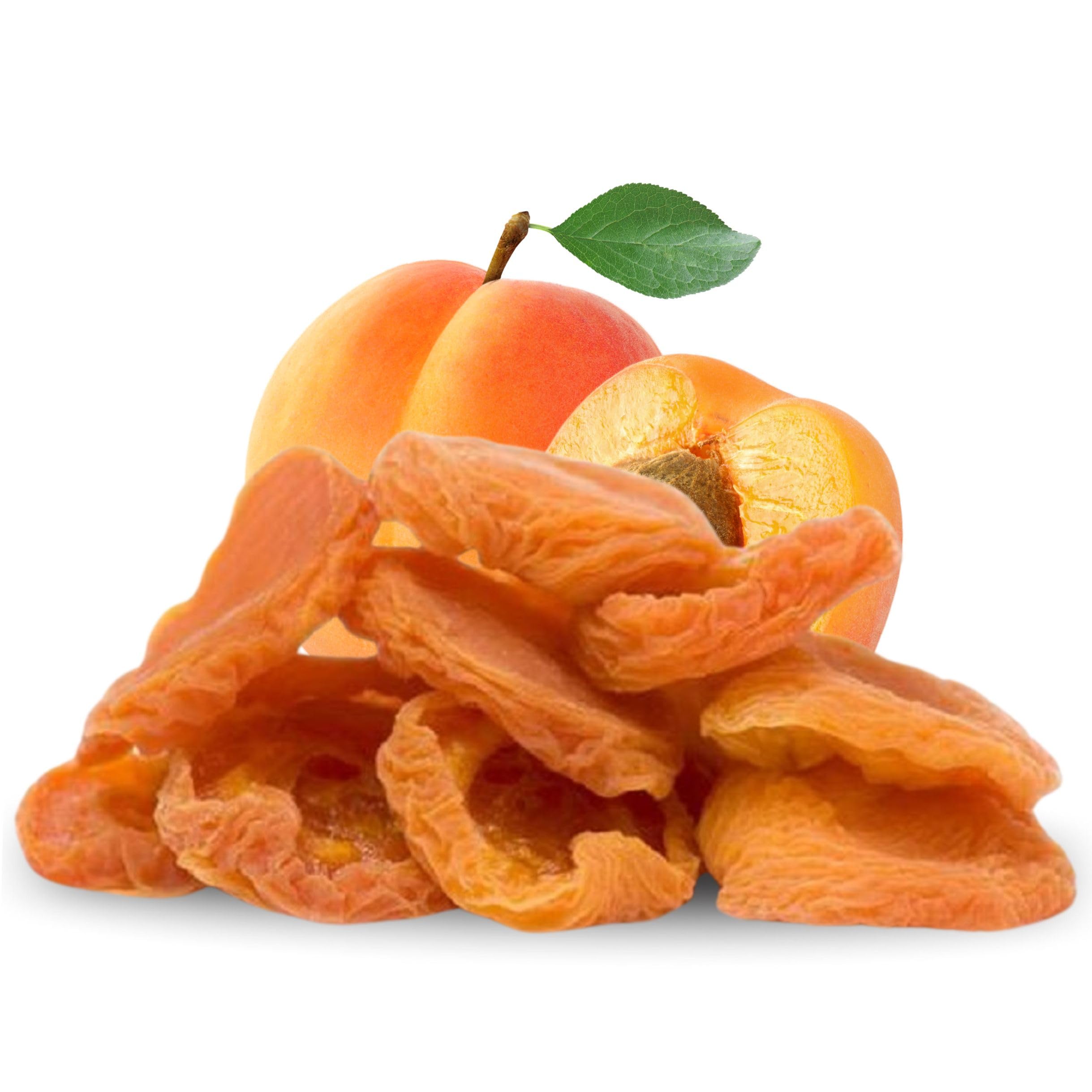 California Dried Apricots by Its Delish, 10 Lbs Bulk Bag | Premium Fancy Dried Fruit | Natural Sweet & Tangy Healthy Snack - No Sugar Added, Vegan, Kosher Certified | Perfect for Baking, Trail Mix & Healthy Snacking