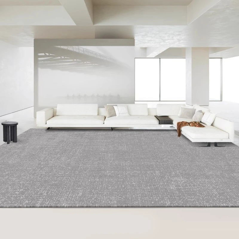 Elowen Modern Minimalist Velvet Waterproof Area Rug - Soft Non-Slip Living Room Rug for Bedroom, Nursery & Office - Easy to Clean Home Decor Carpet