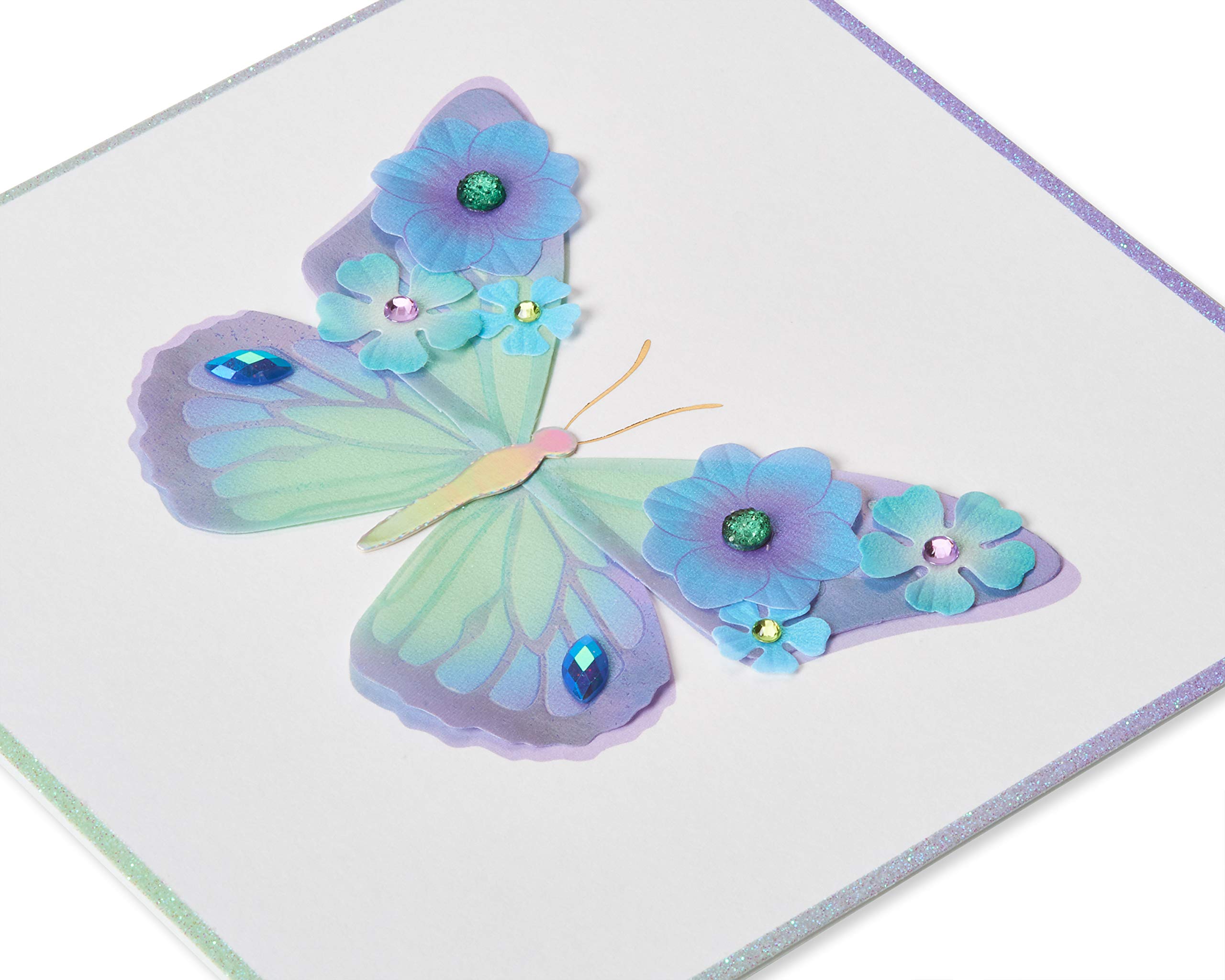 Elegant Papyrus Birthday Card for Women - Beautiful Floral Design for Wishes & Celebrations - Perfect for Gifts, Parties & Special Occasions