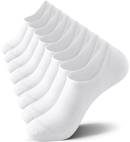 8 Pairs White