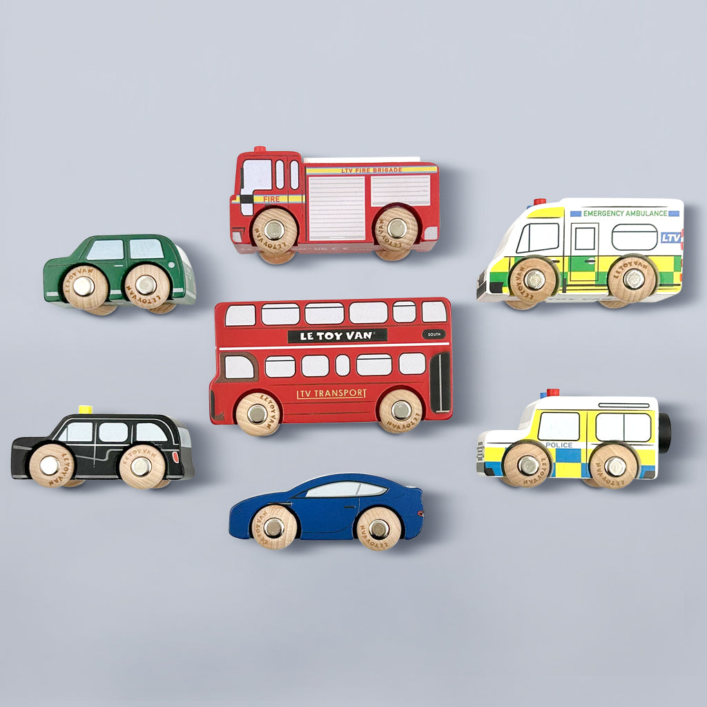 London Car Set - Classic British Vehicle Collection for Kids & Collectors | Perfect for Playtime, Gifts & Display